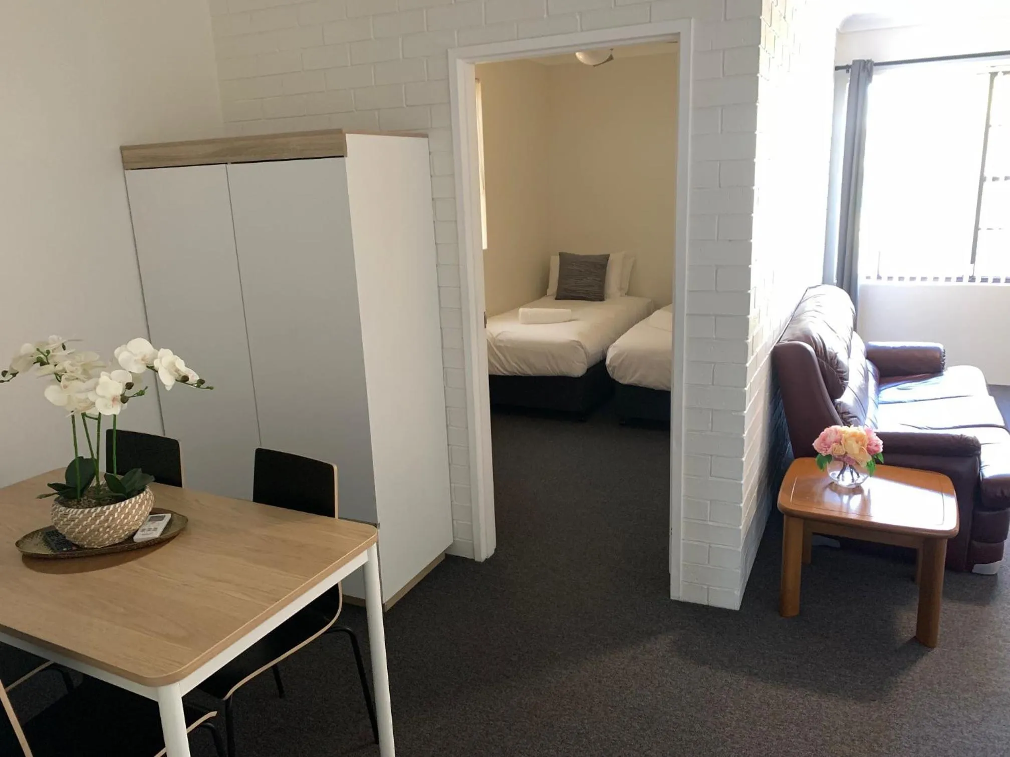 Bed in Bella Villa Motor Inn