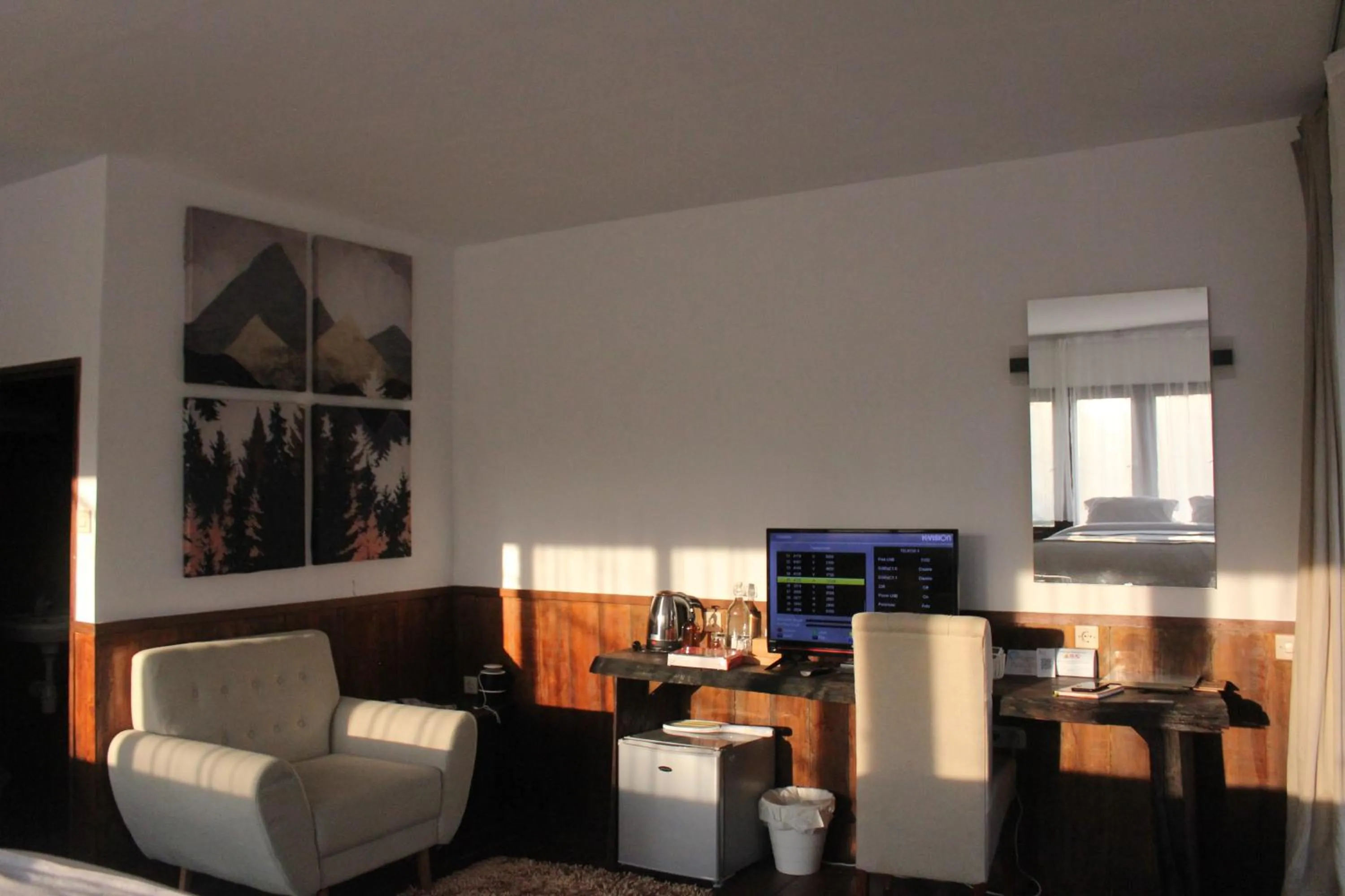 Living room in Natuna Dive Resort