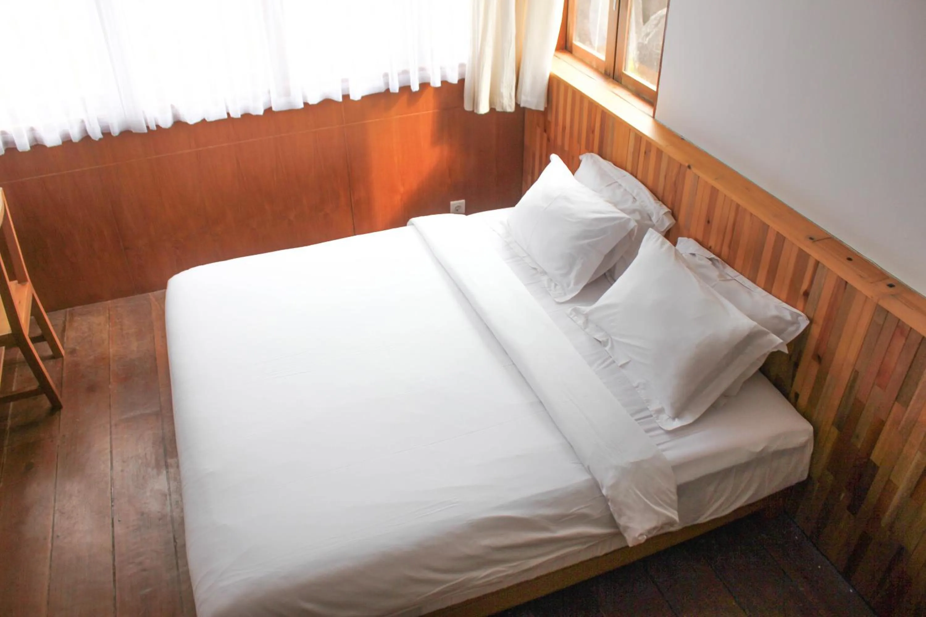 Bed in Natuna Dive Resort