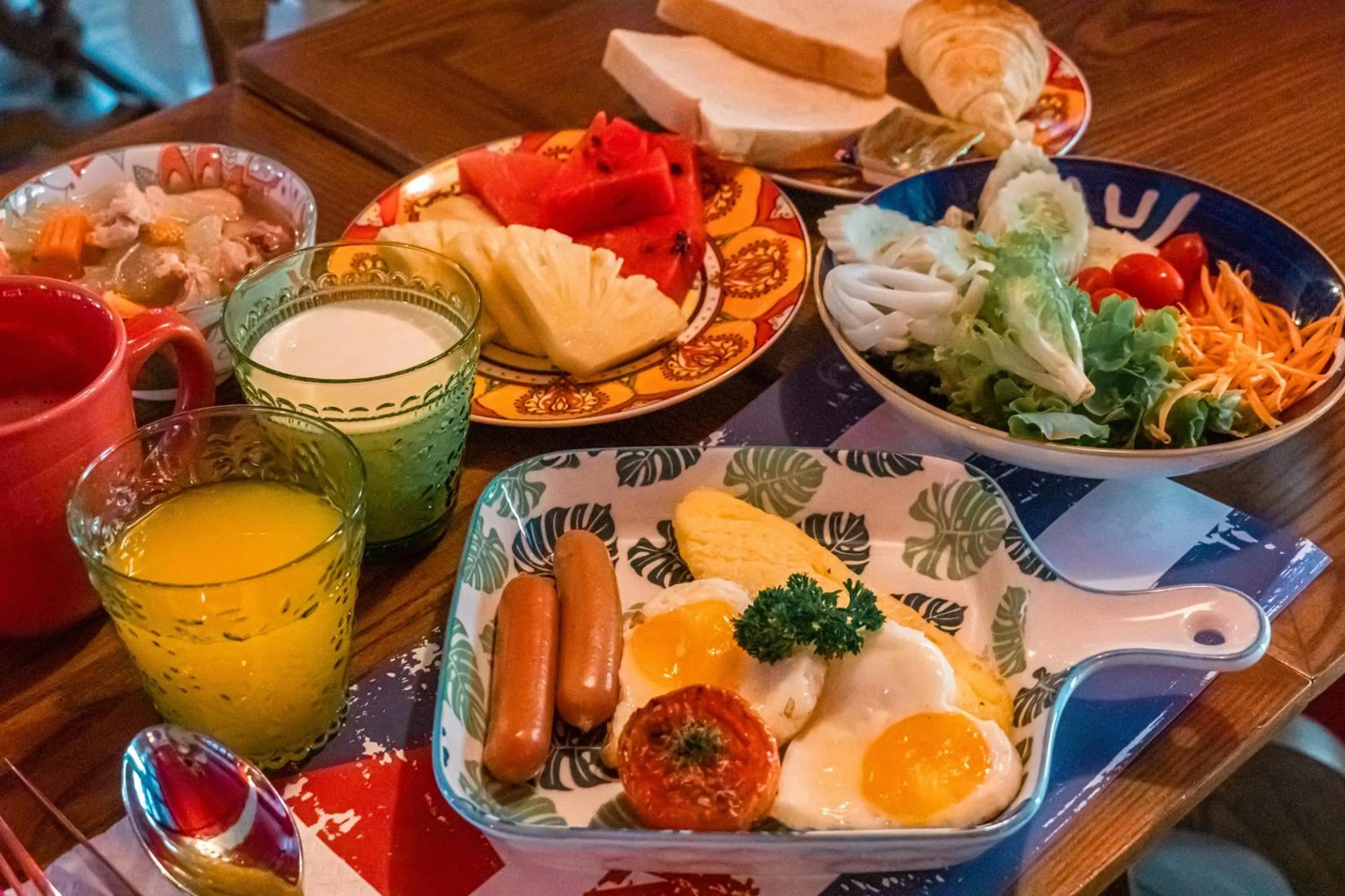 Breakfast in The Quba Boutique Hotel Pattaya