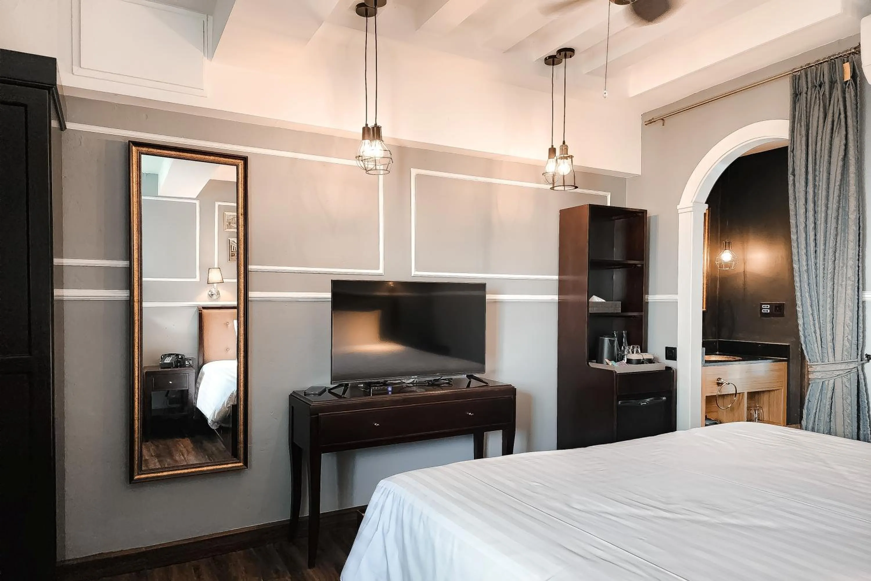 Bedroom, Bed in The Quba Boutique Hotel Pattaya