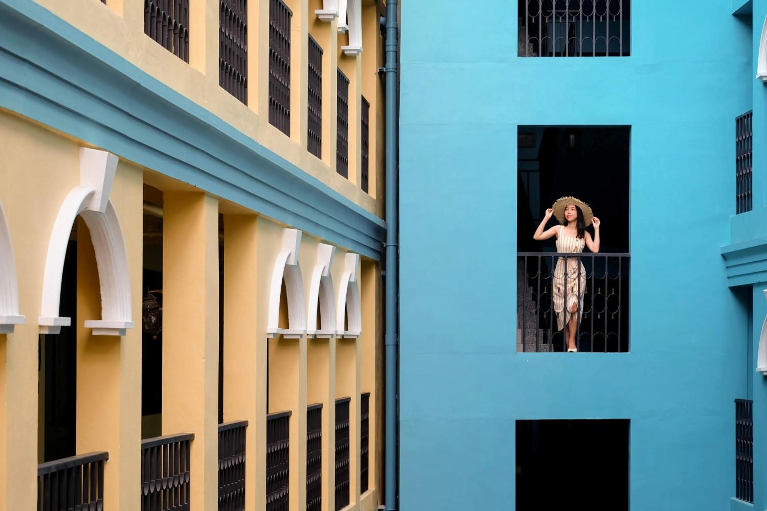 Property building in The Quba Boutique Hotel Pattaya