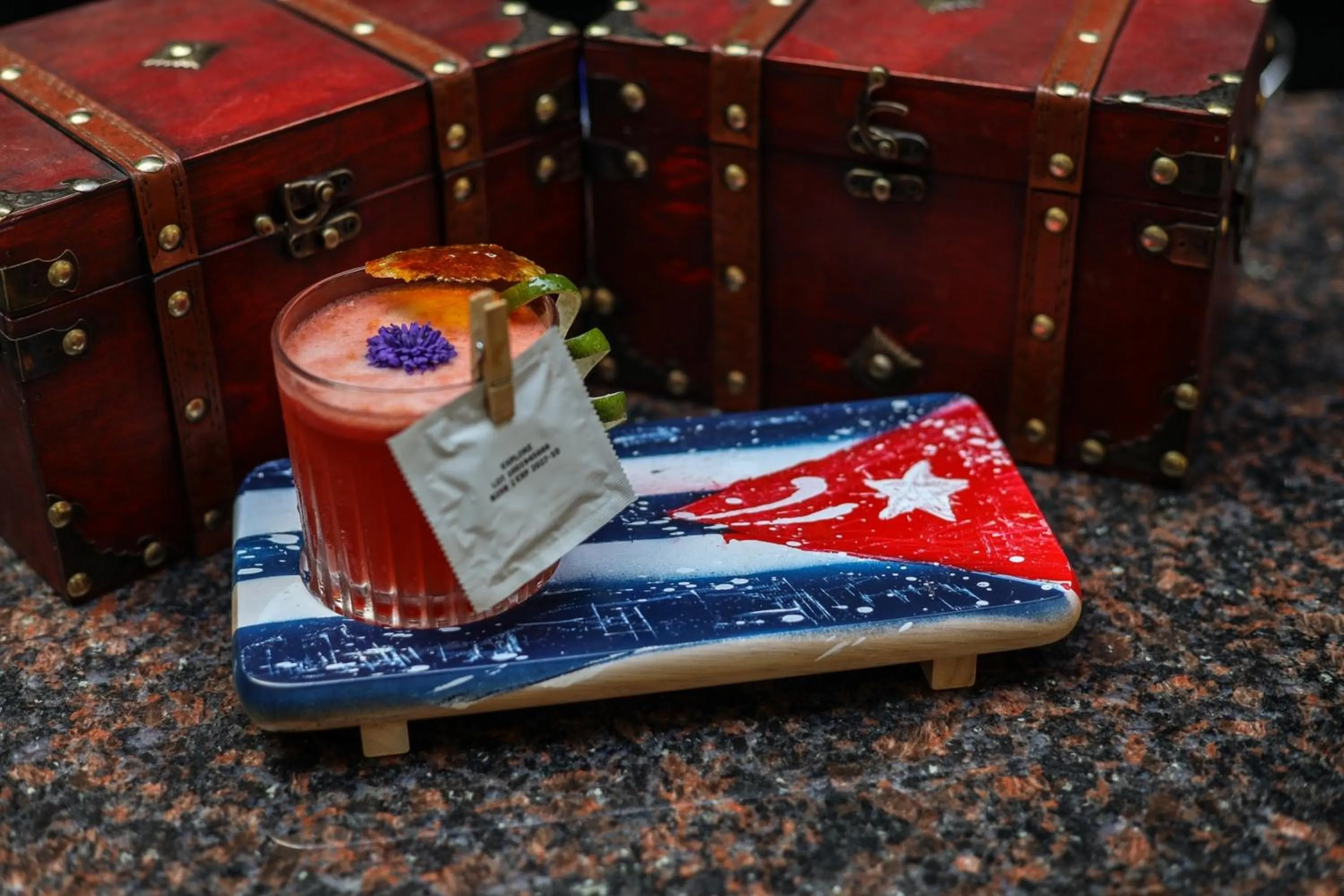 Food and drinks in The Quba Boutique Hotel Pattaya