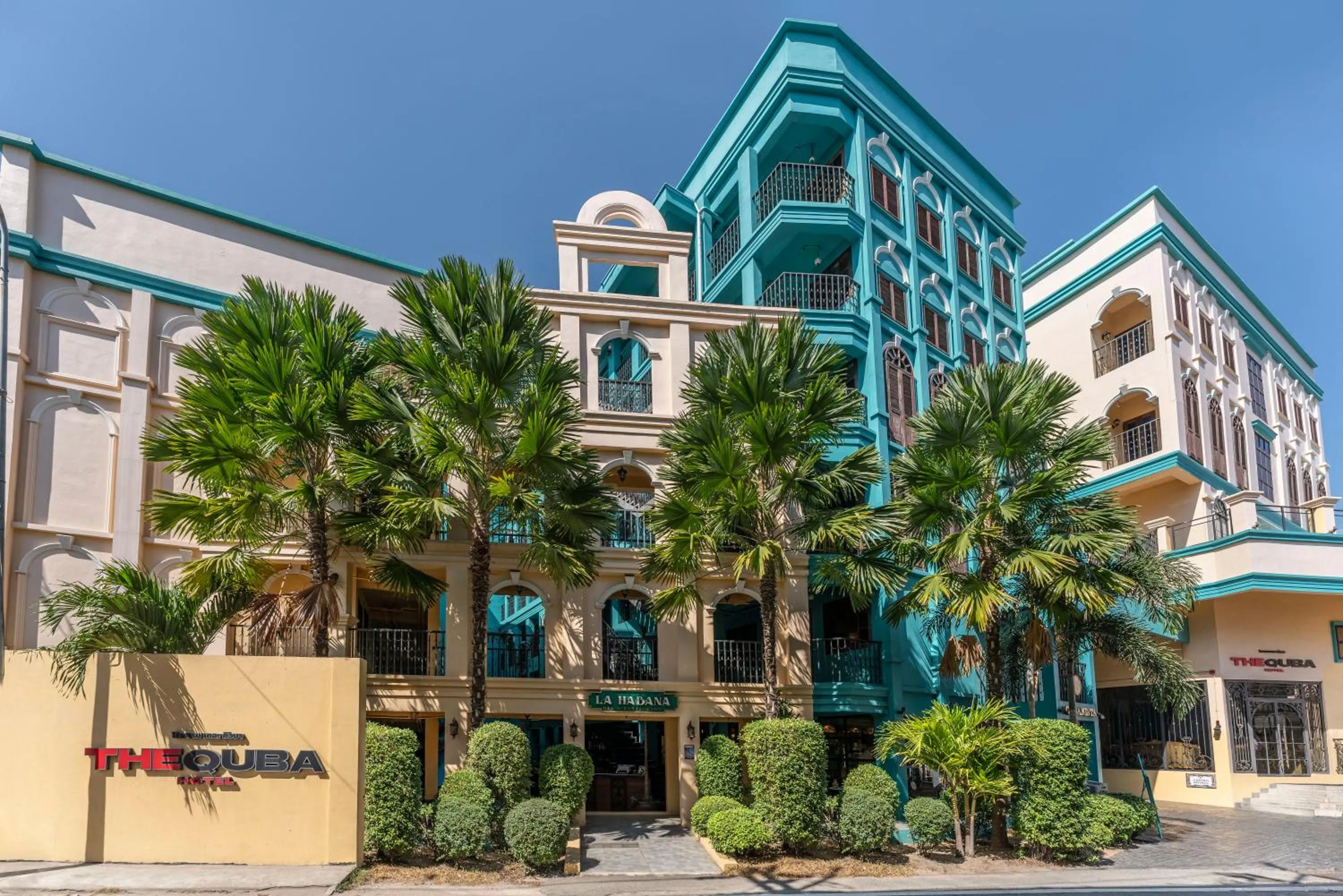 Property building in The Quba Boutique Hotel Pattaya