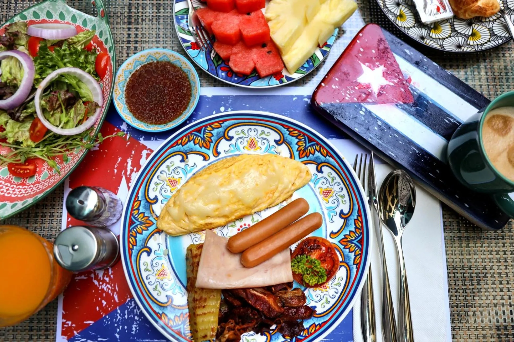 Breakfast in The Quba Boutique Hotel Pattaya