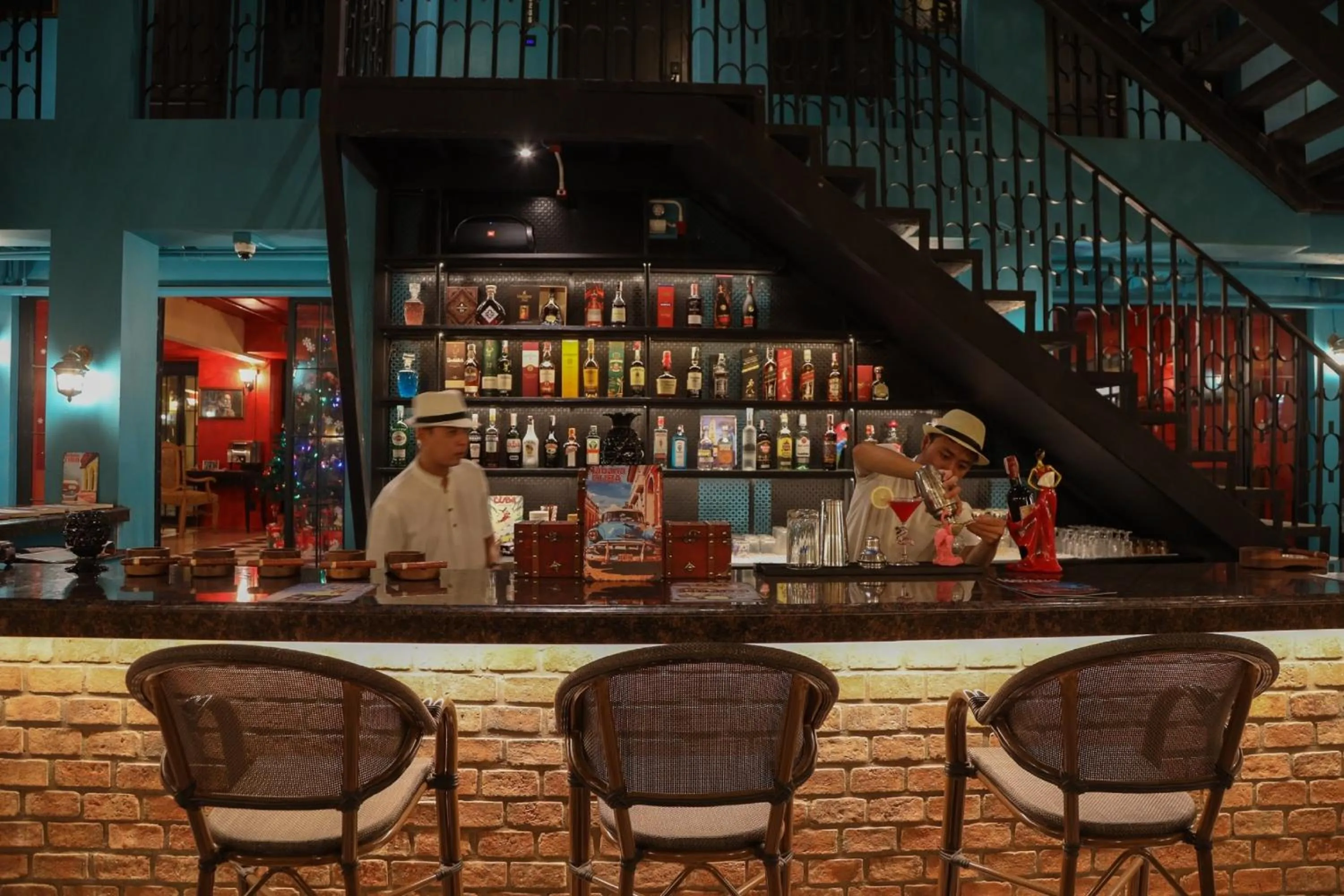 Communal lounge/ TV room in The Quba Boutique Hotel Pattaya