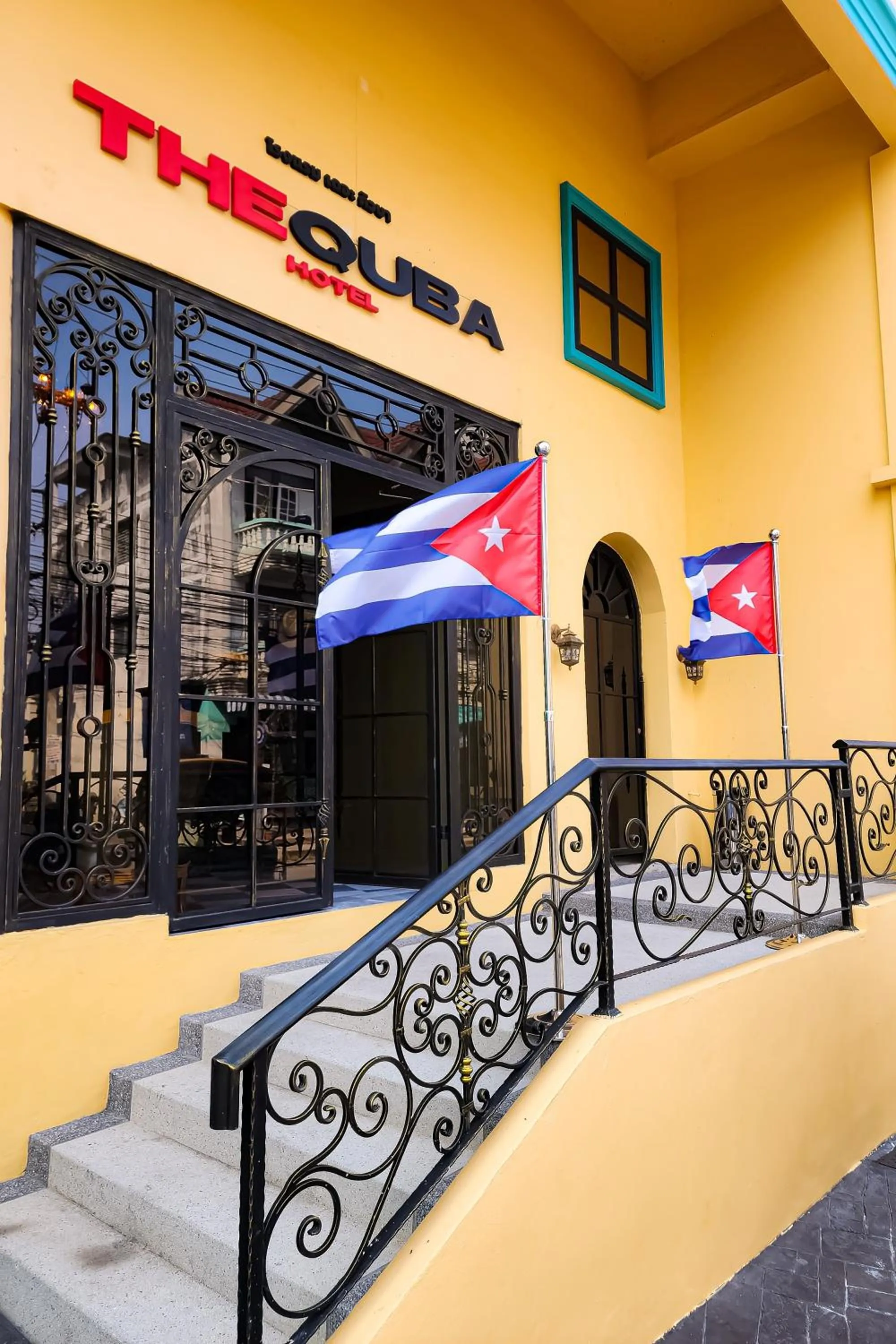 Facade/entrance in The Quba Boutique Hotel Pattaya