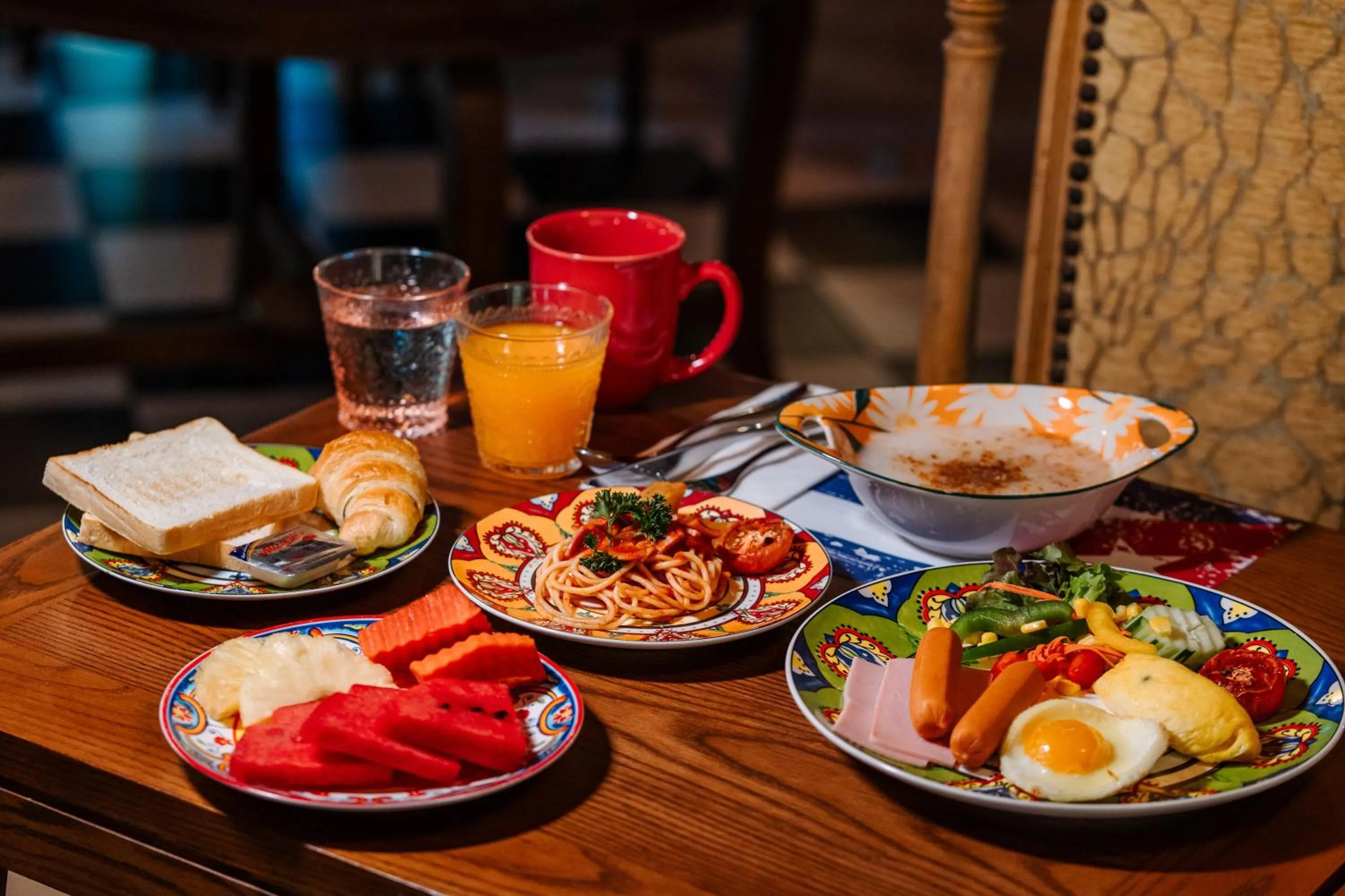 Breakfast in The Quba Boutique Hotel Pattaya