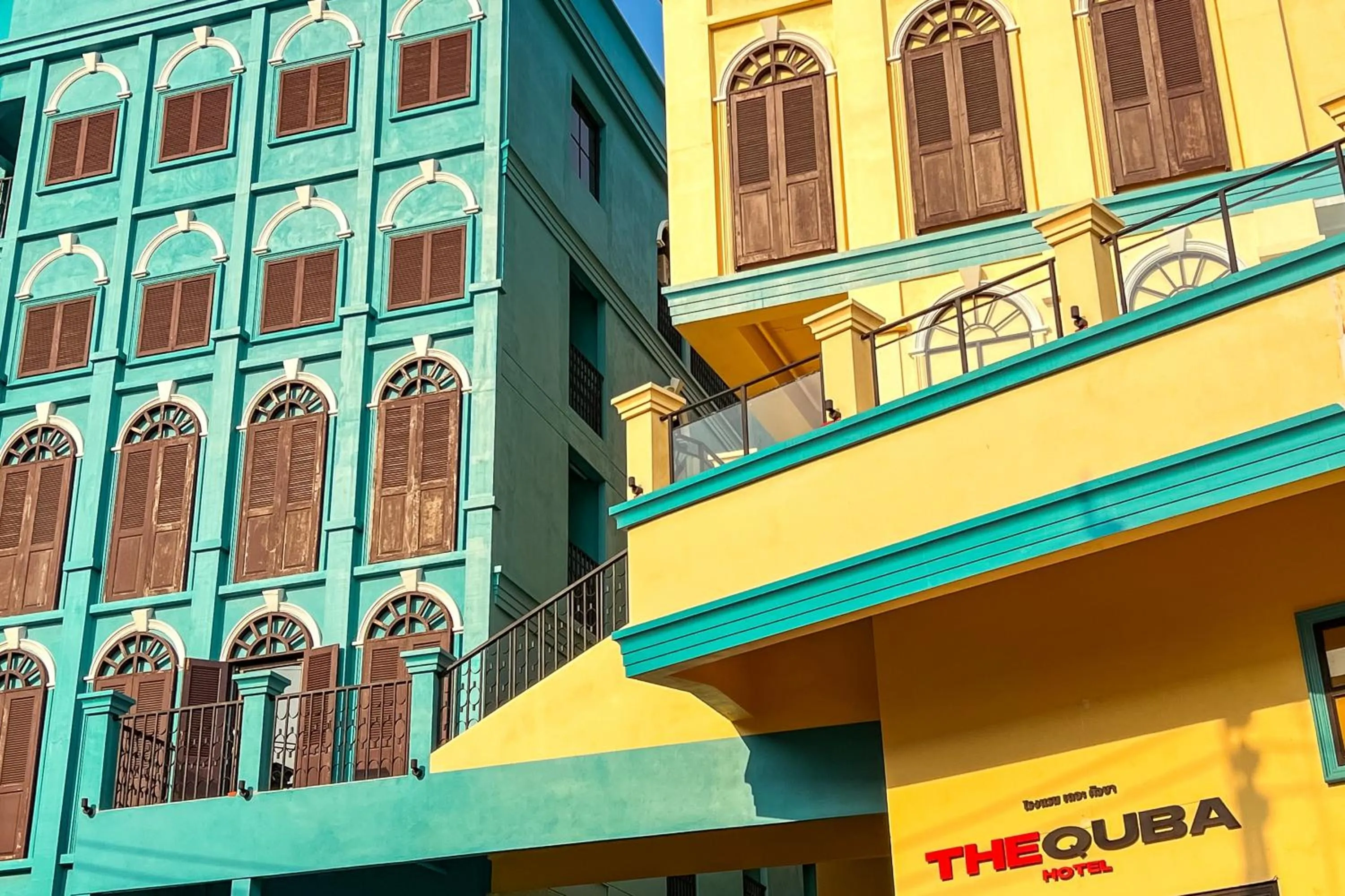 Property building in The Quba Boutique Hotel Pattaya