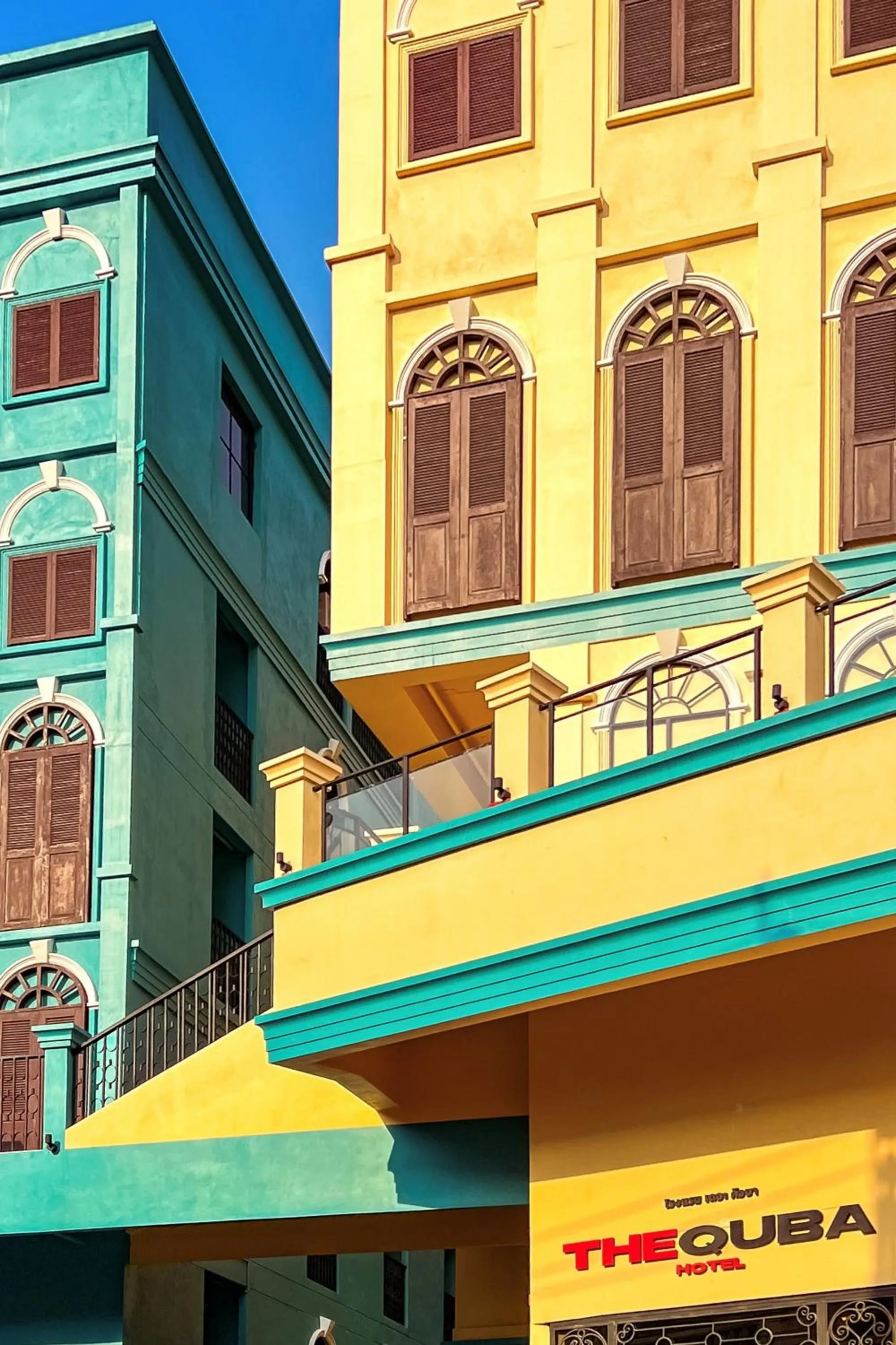 Property building in The Quba Boutique Hotel Pattaya