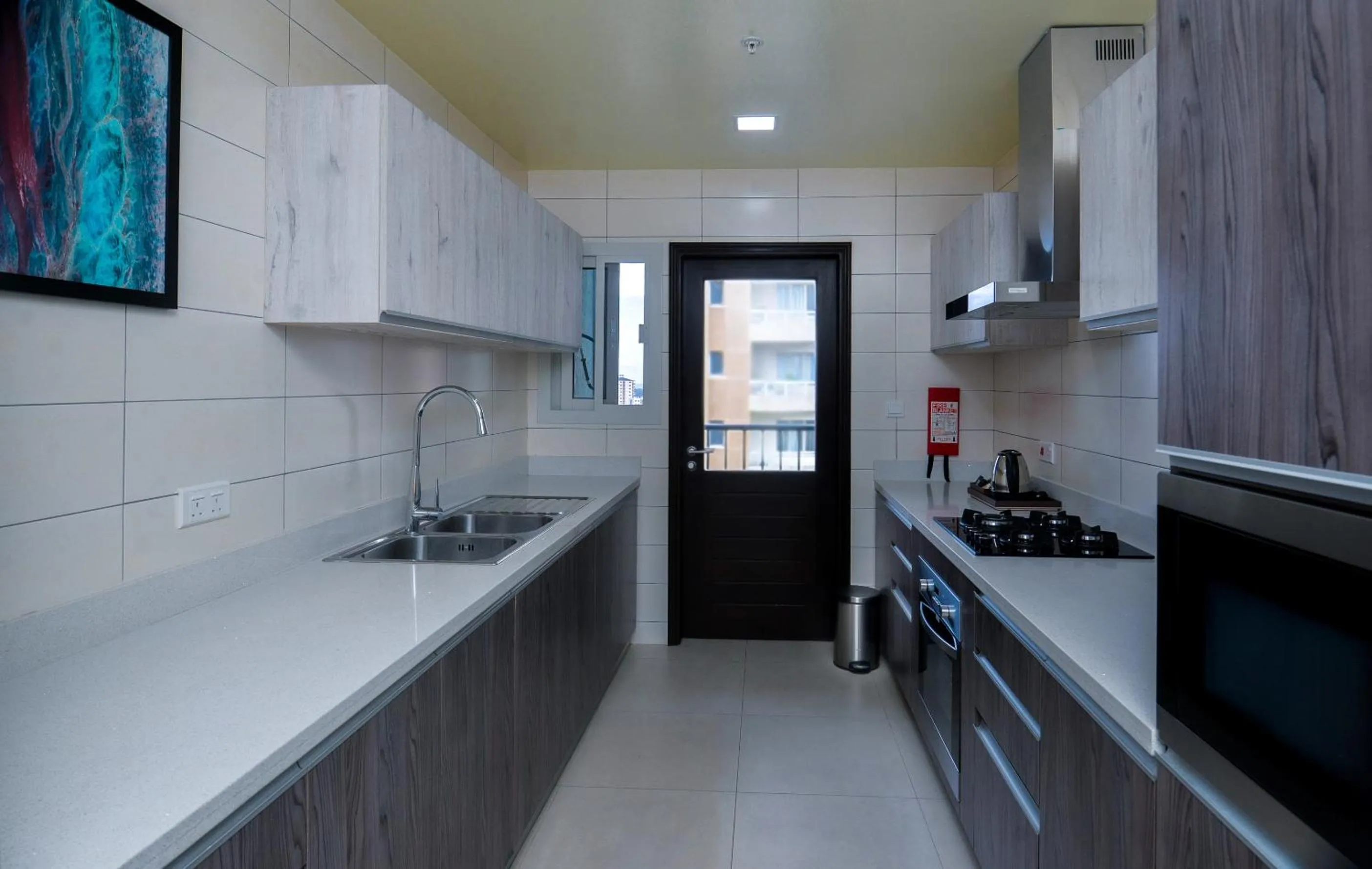 Kitchen or kitchenette in Aura Suites