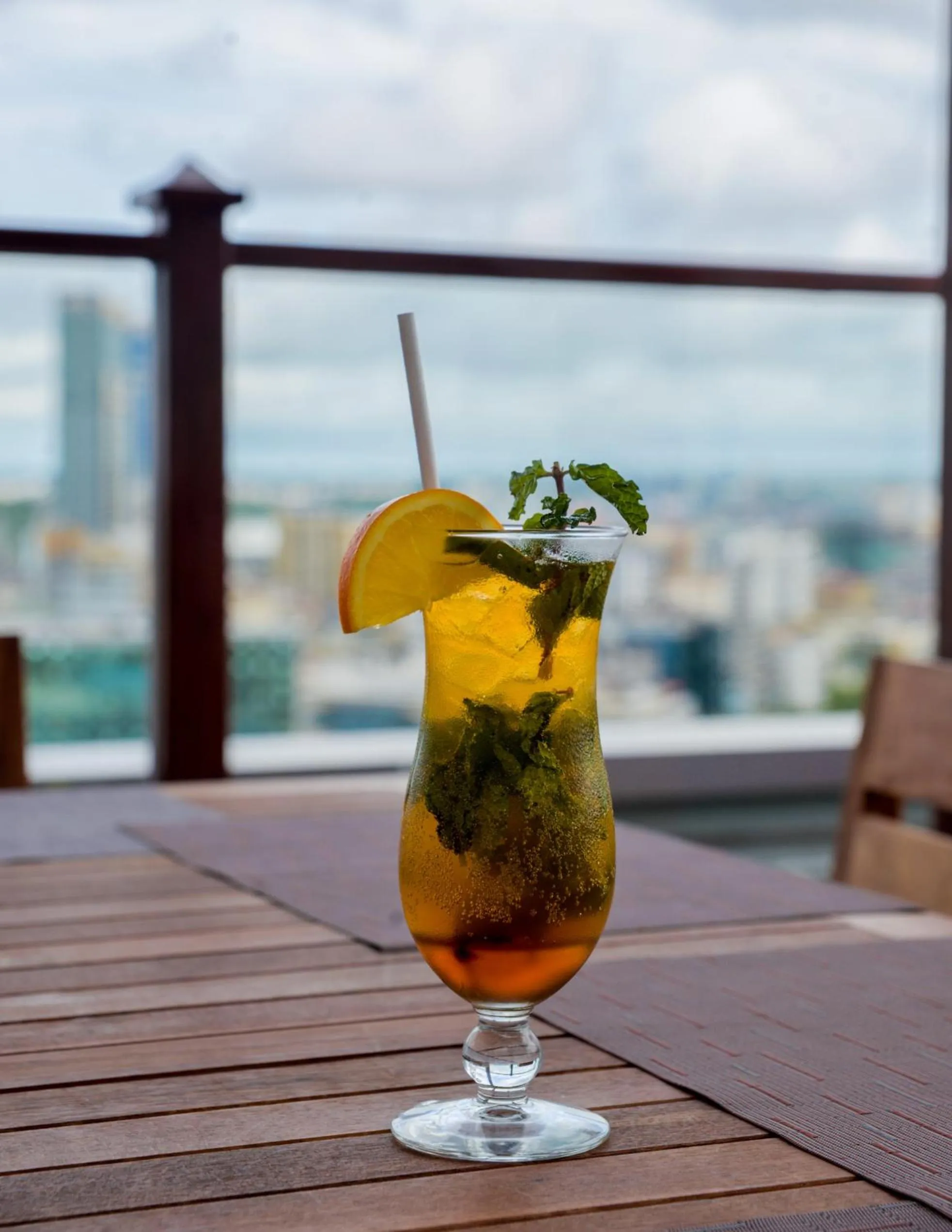 Drinks in Aura Suites