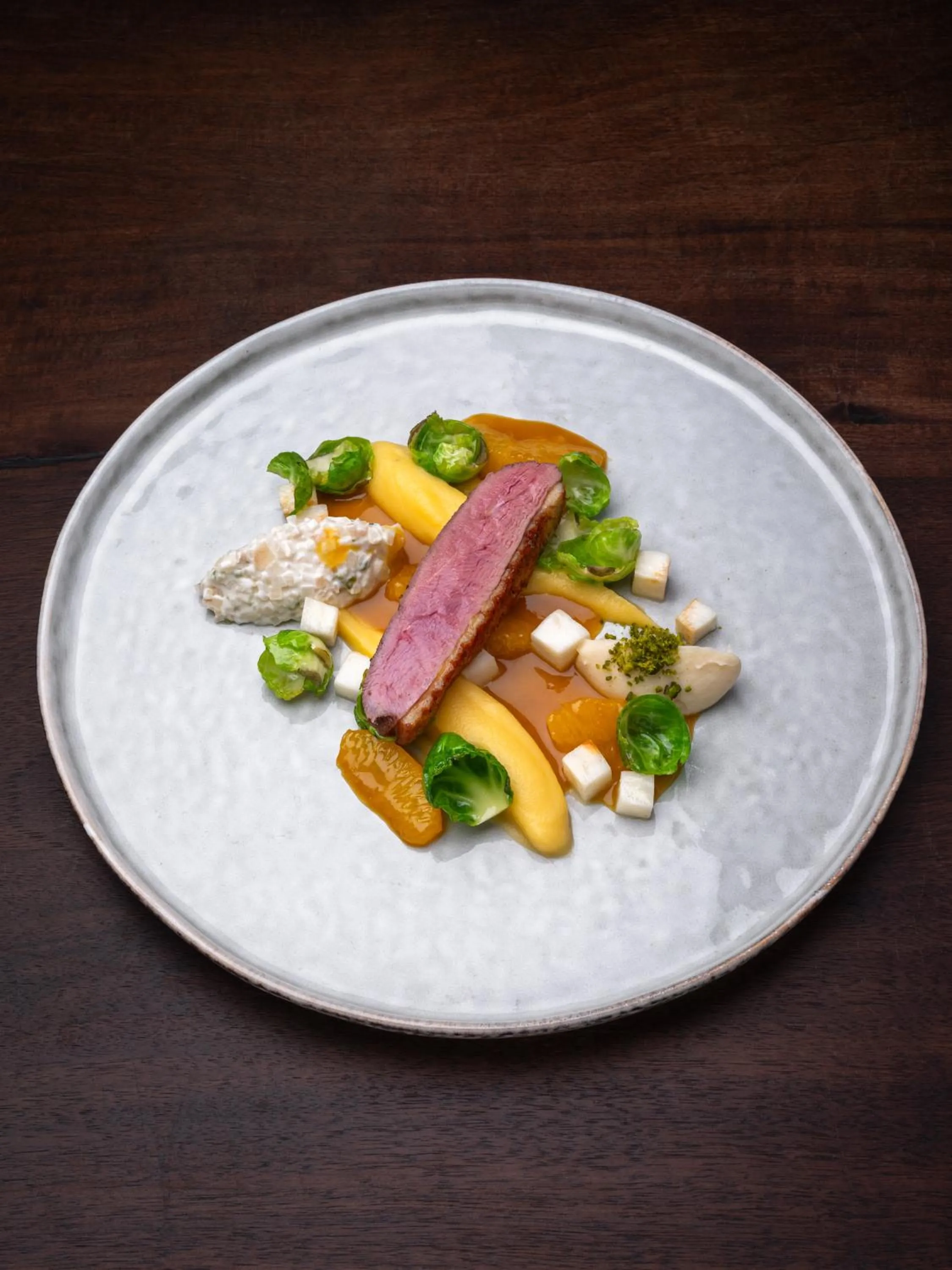 Restaurant/places to eat in Boutiquehotel Zum Goldenen Hirschen