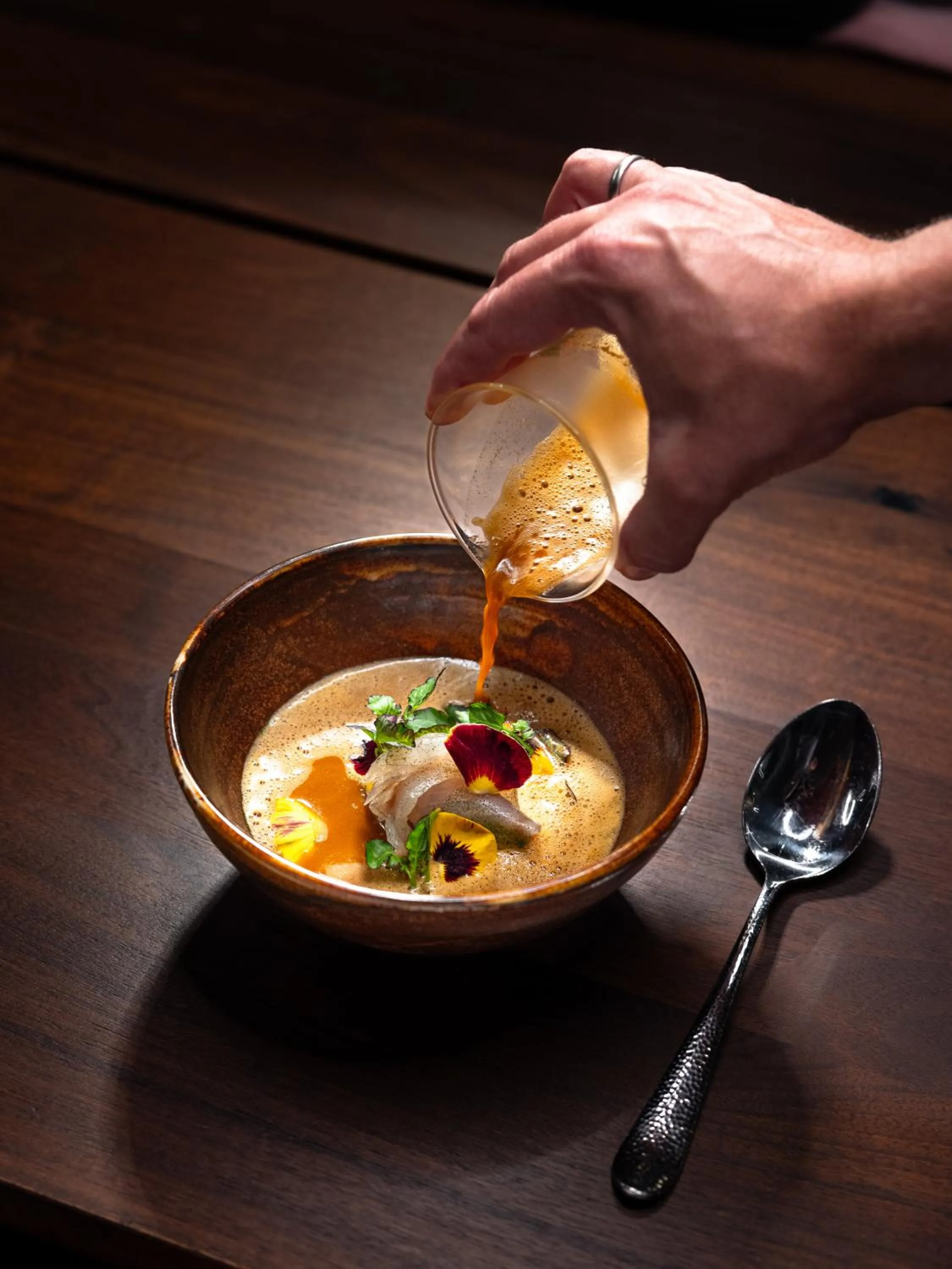 Restaurant/places to eat in Boutiquehotel Zum Goldenen Hirschen