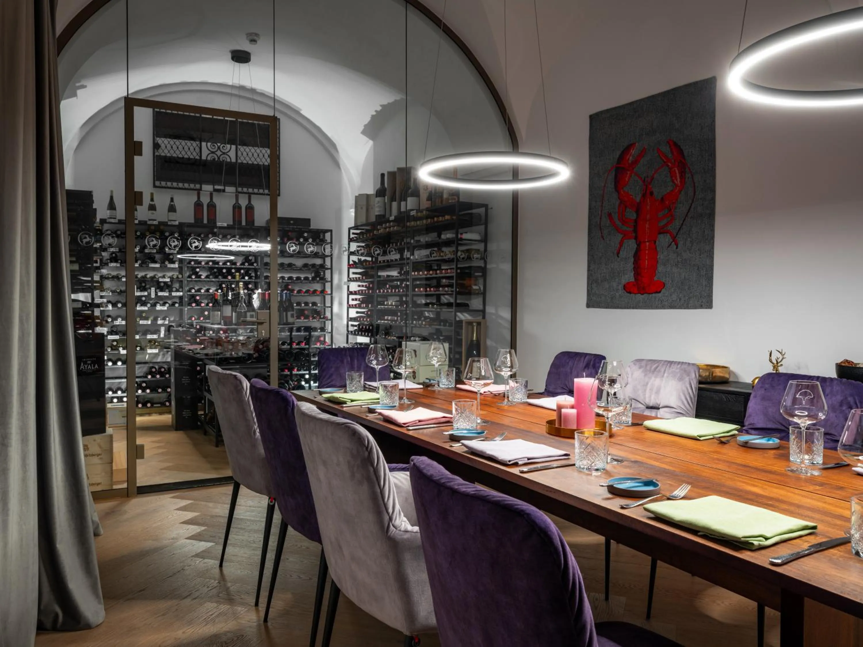 Restaurant/places to eat in Boutiquehotel Zum Goldenen Hirschen