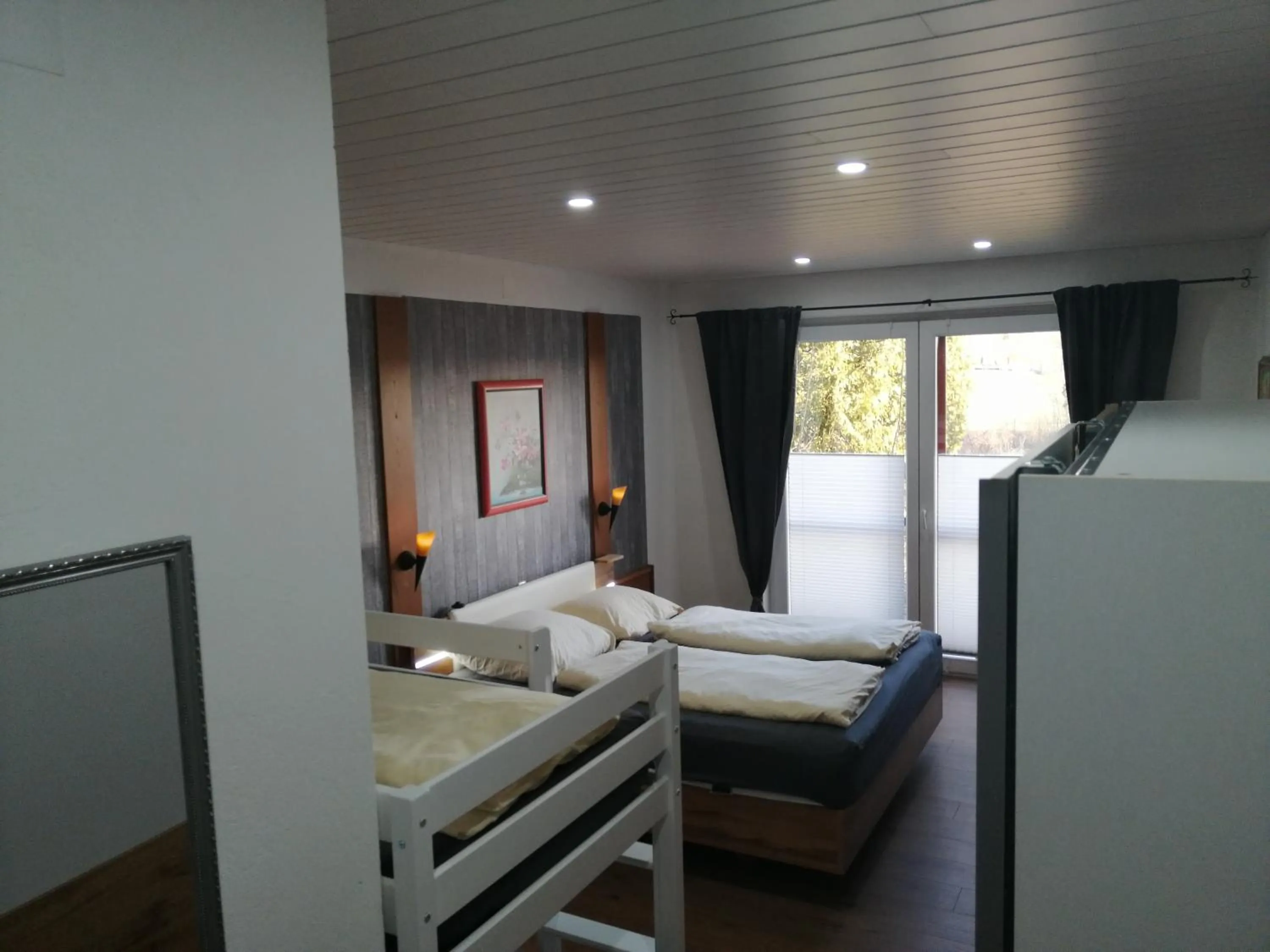 Bedroom, Bed in Pension Arkadenhof