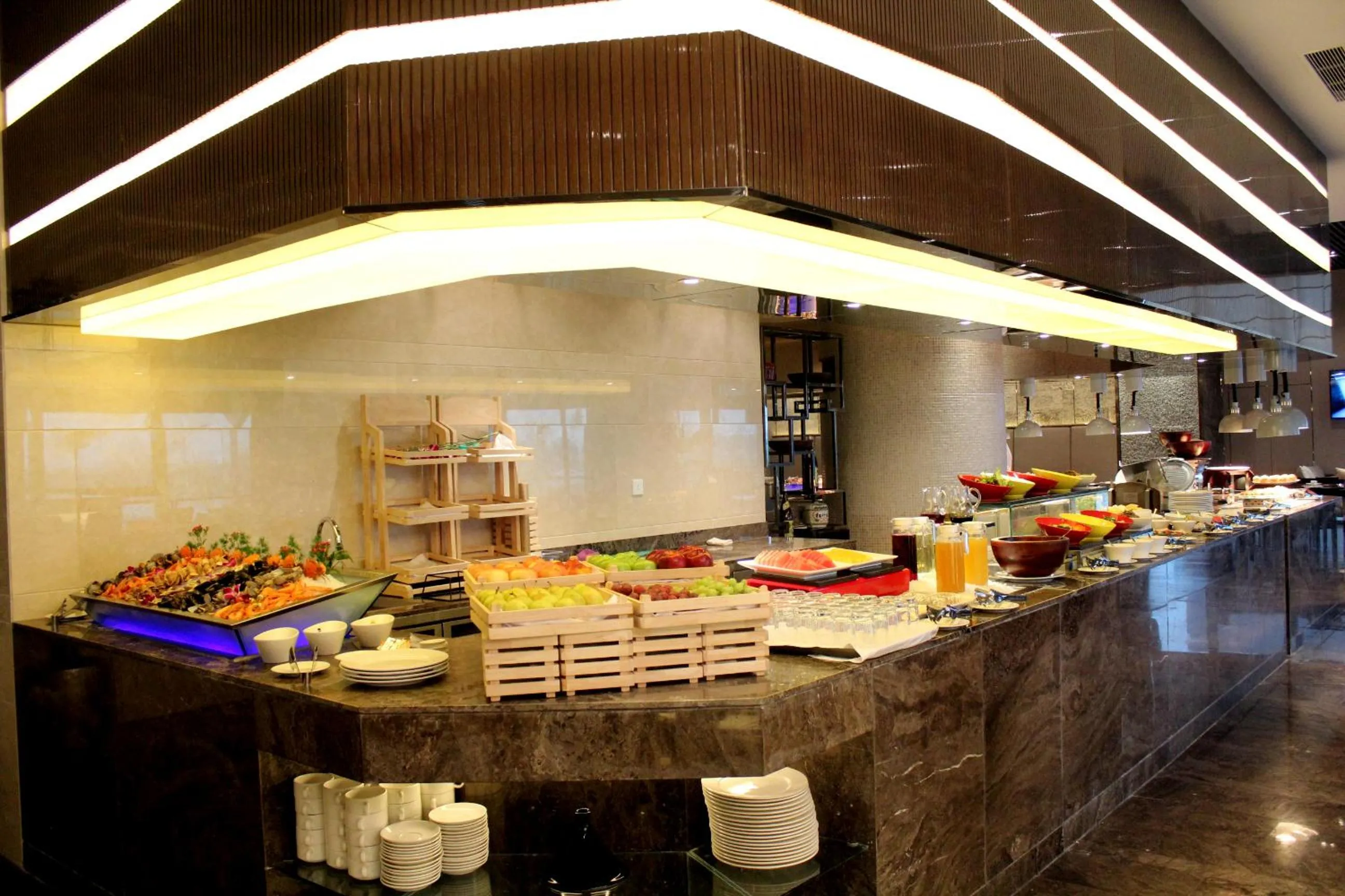Buffet breakfast in Melia Jinan