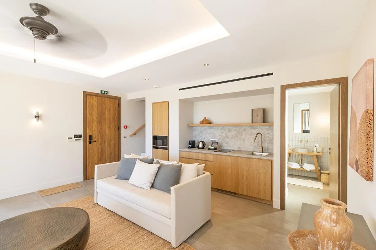 Living room in Eliamos Villas Hotel & Spa