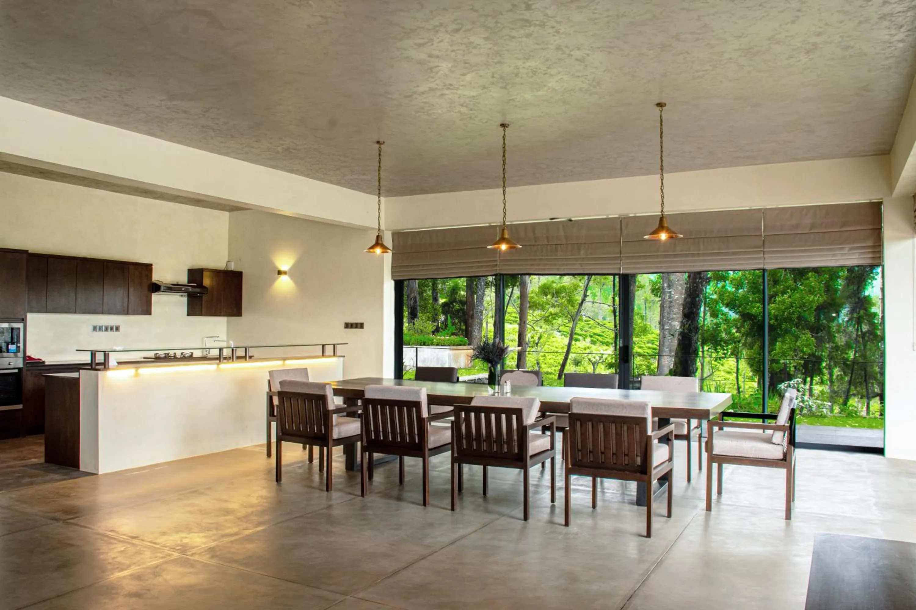 Dining area in The Lavender House by Reveal