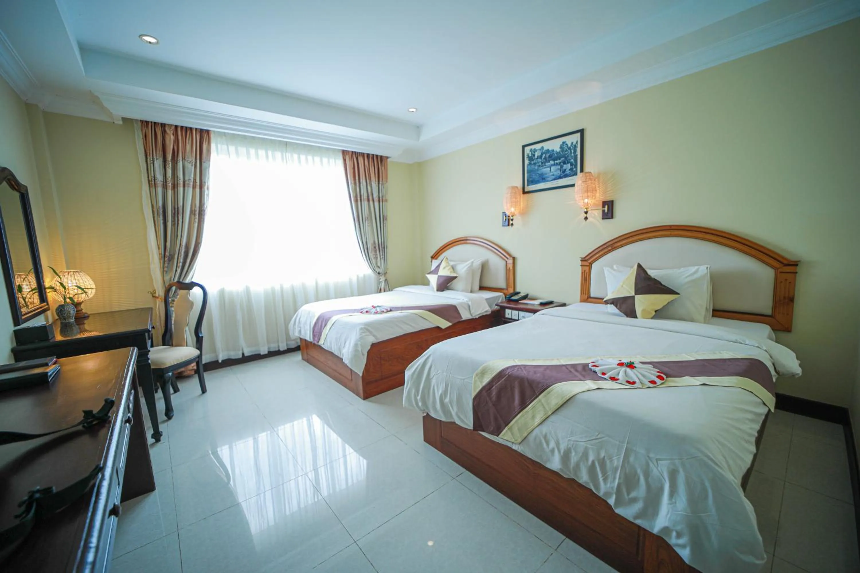 Bed in Classy Hotel & Spa