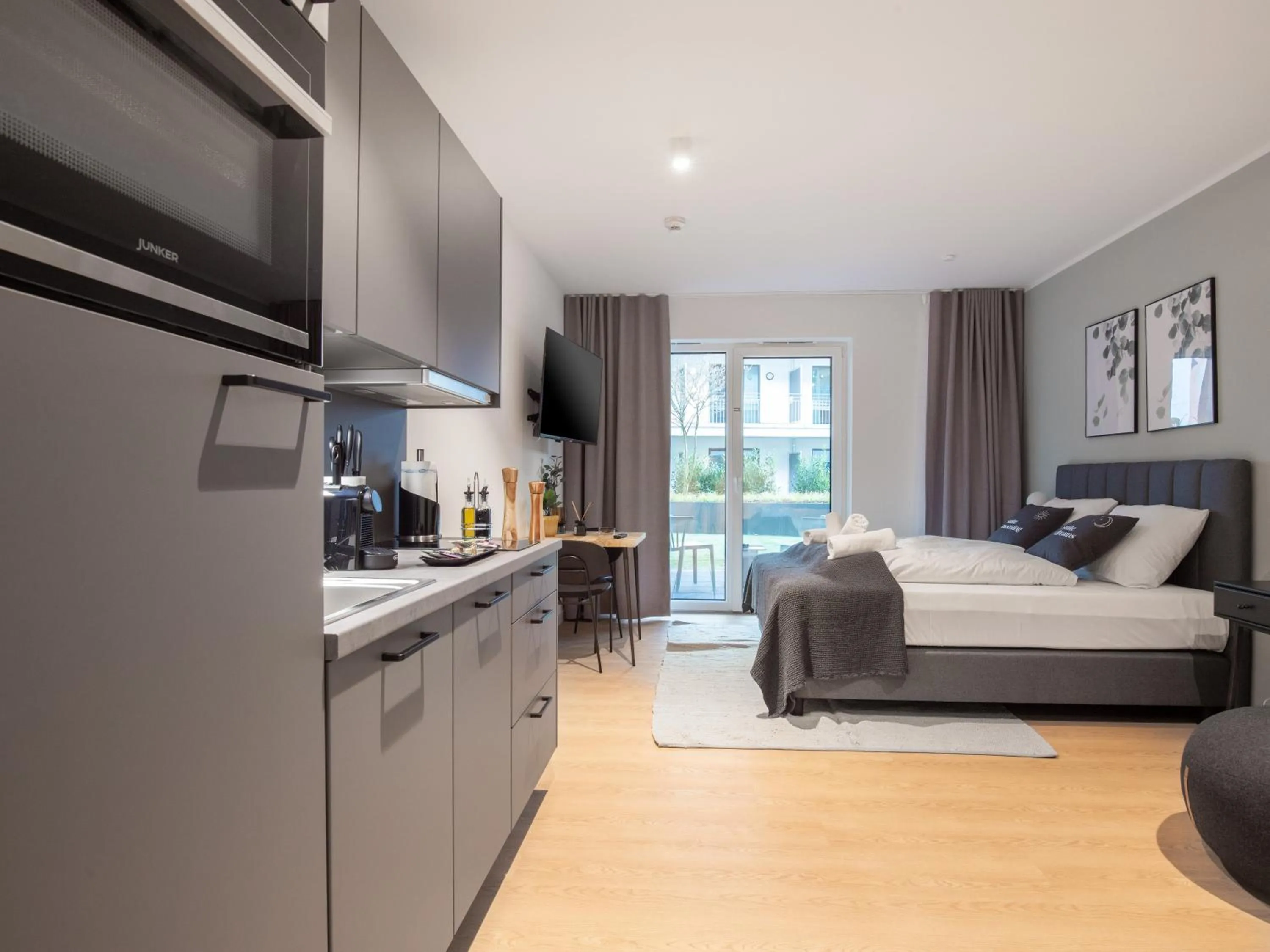 Bed in Limehome Münster Von-Steuben-Str - Digital Access