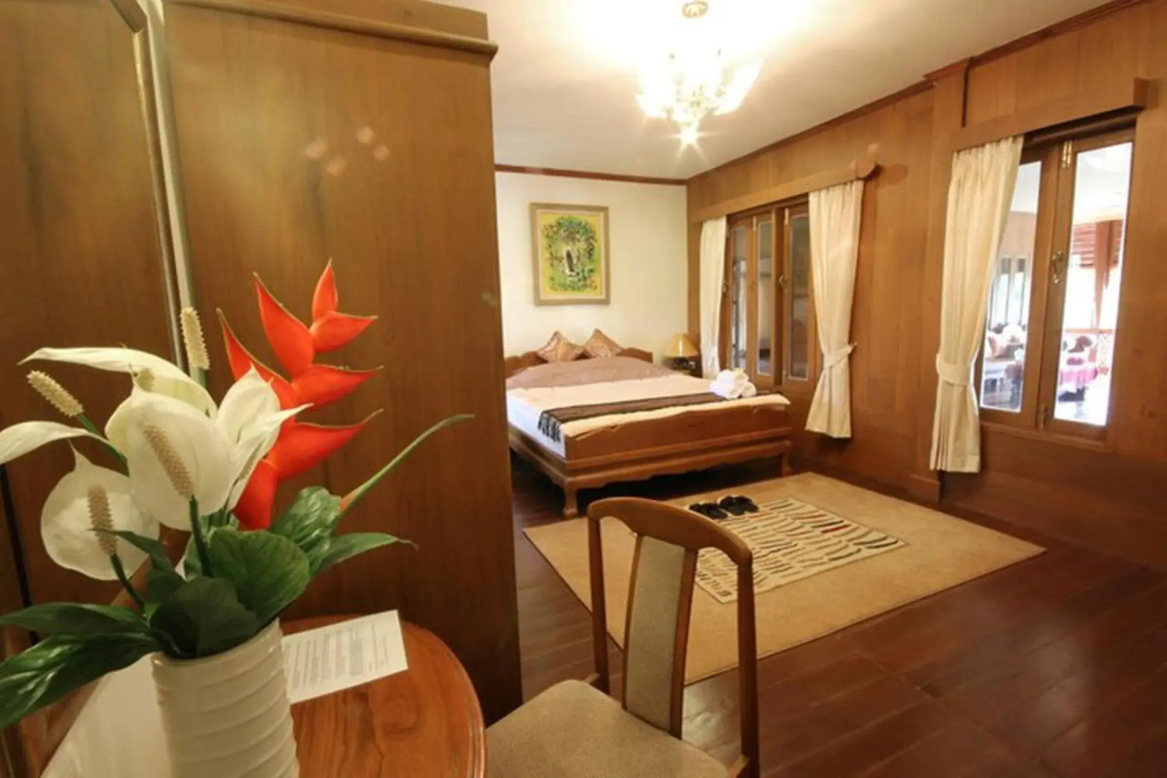 Deluxe Double or Twin Room in Khum Khun Wang Resort Deluxe Double or Twin Room in Khum Khun Wang Resort