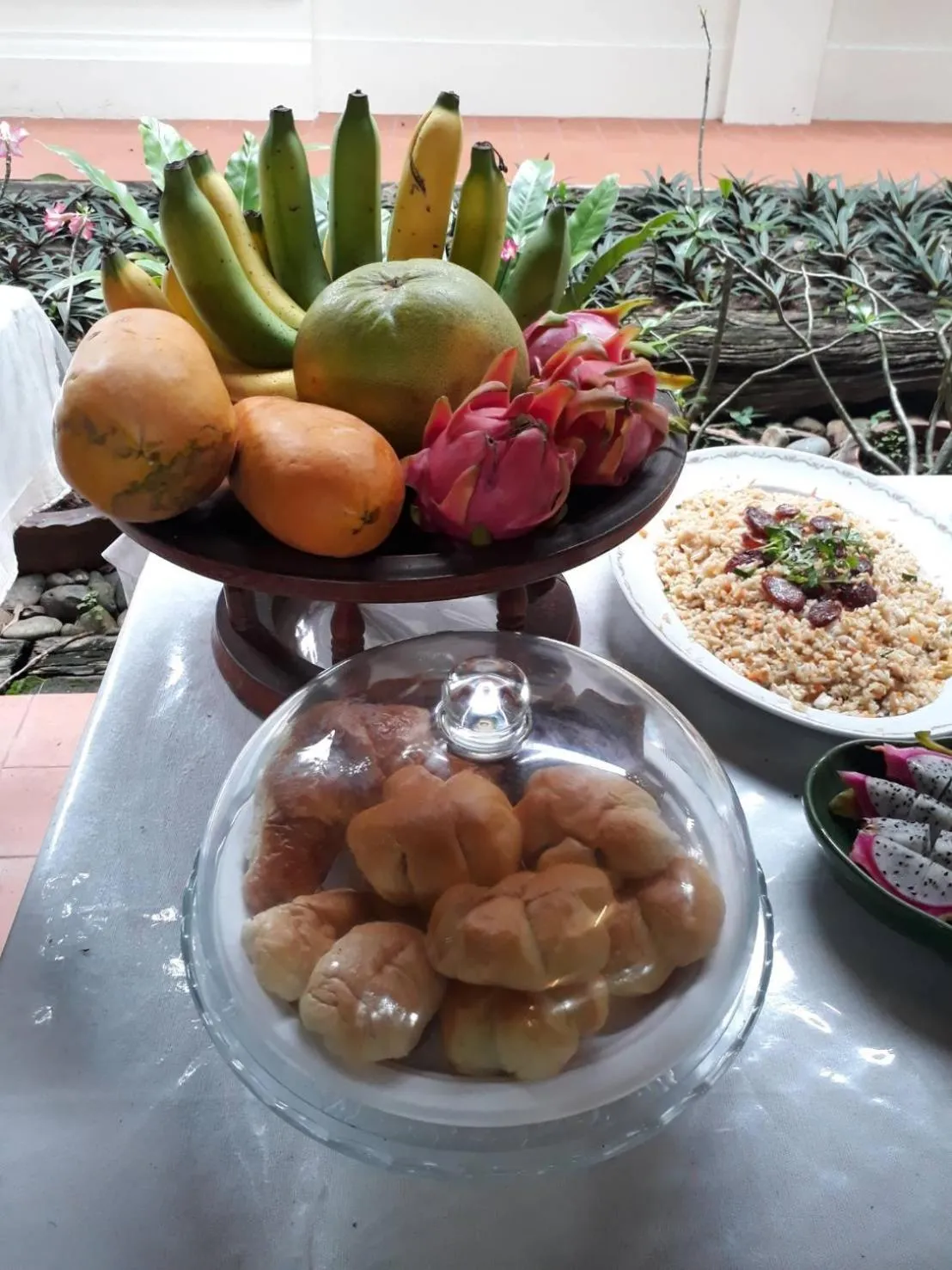 Buffet breakfast in Khum Khun Wang Resort