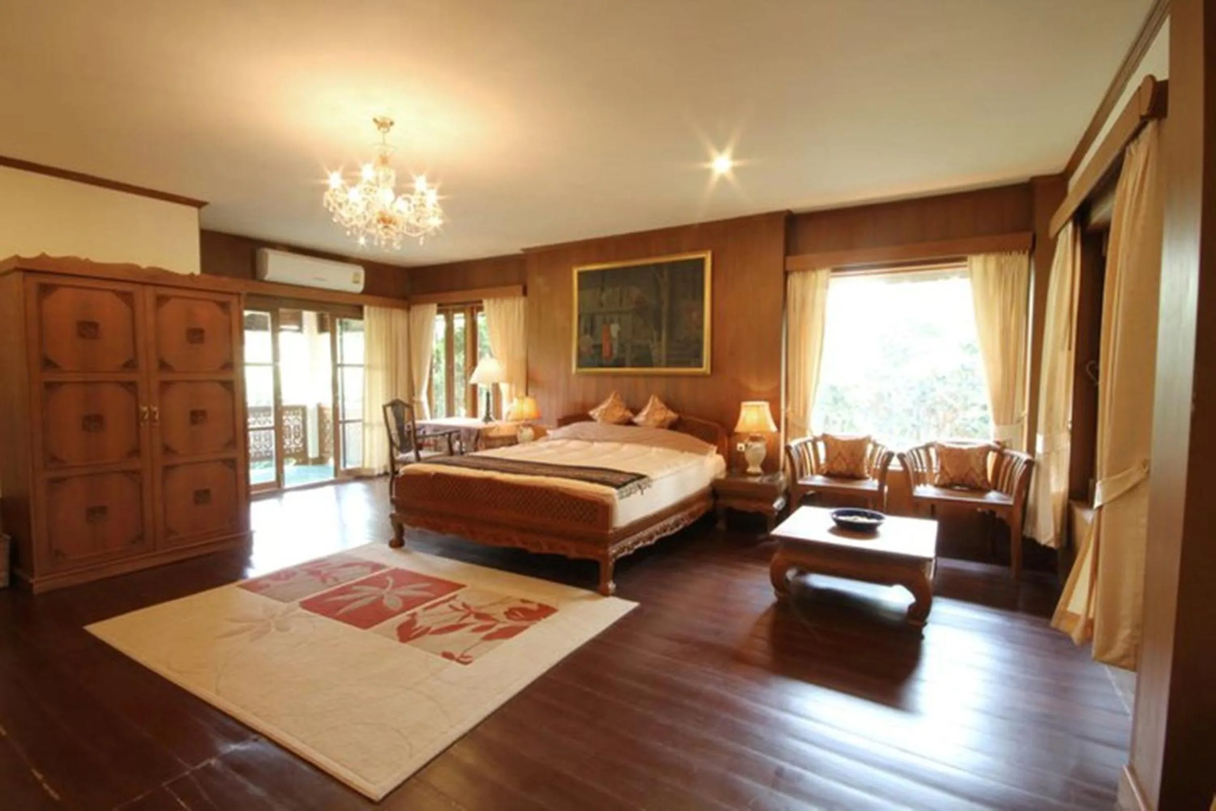 Photo of the whole room, Bed in Khum Khun Wang Resort