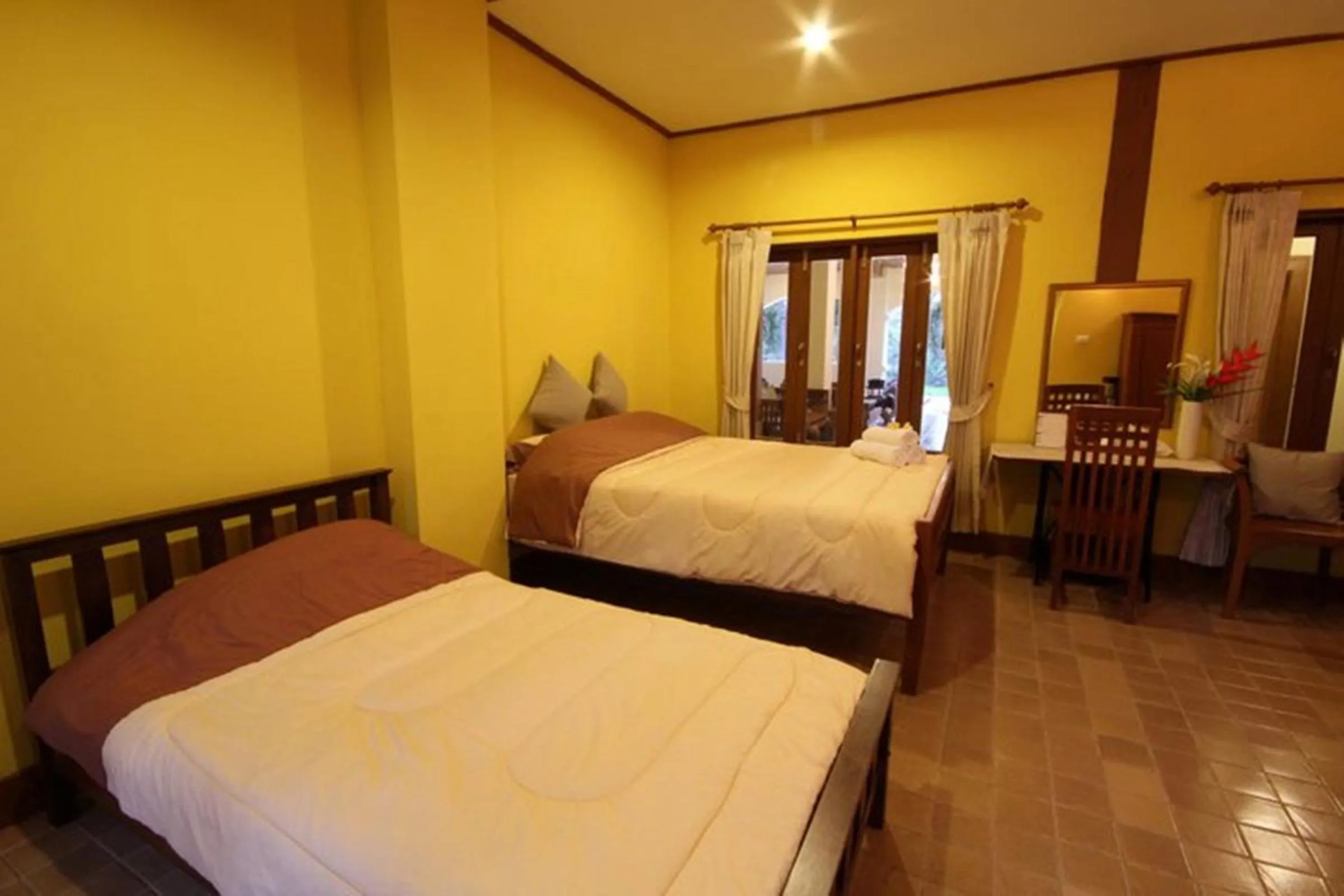 Bed in Khum Khun Wang Resort