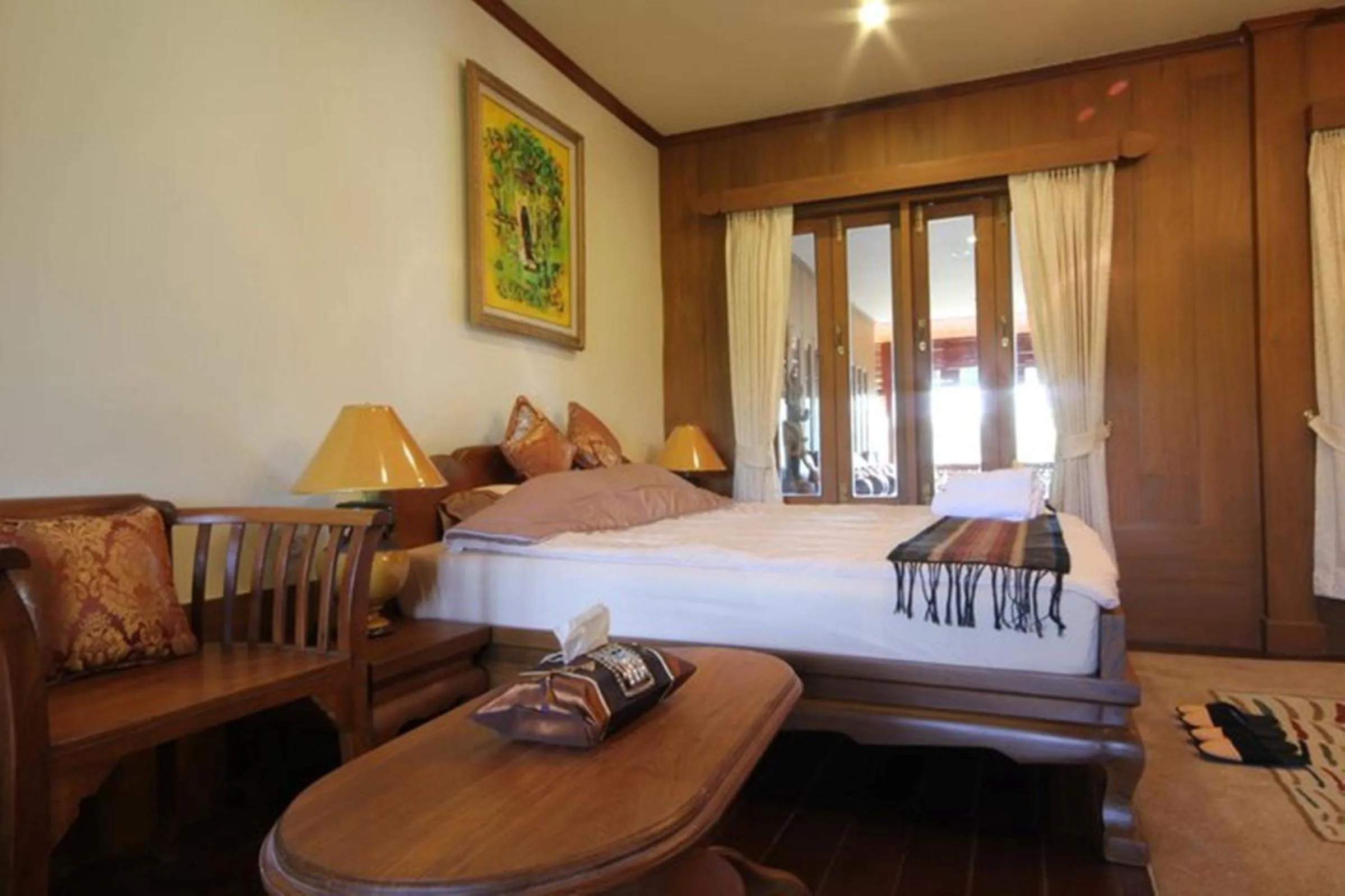 Photo of the whole room, Bed in Khum Khun Wang Resort