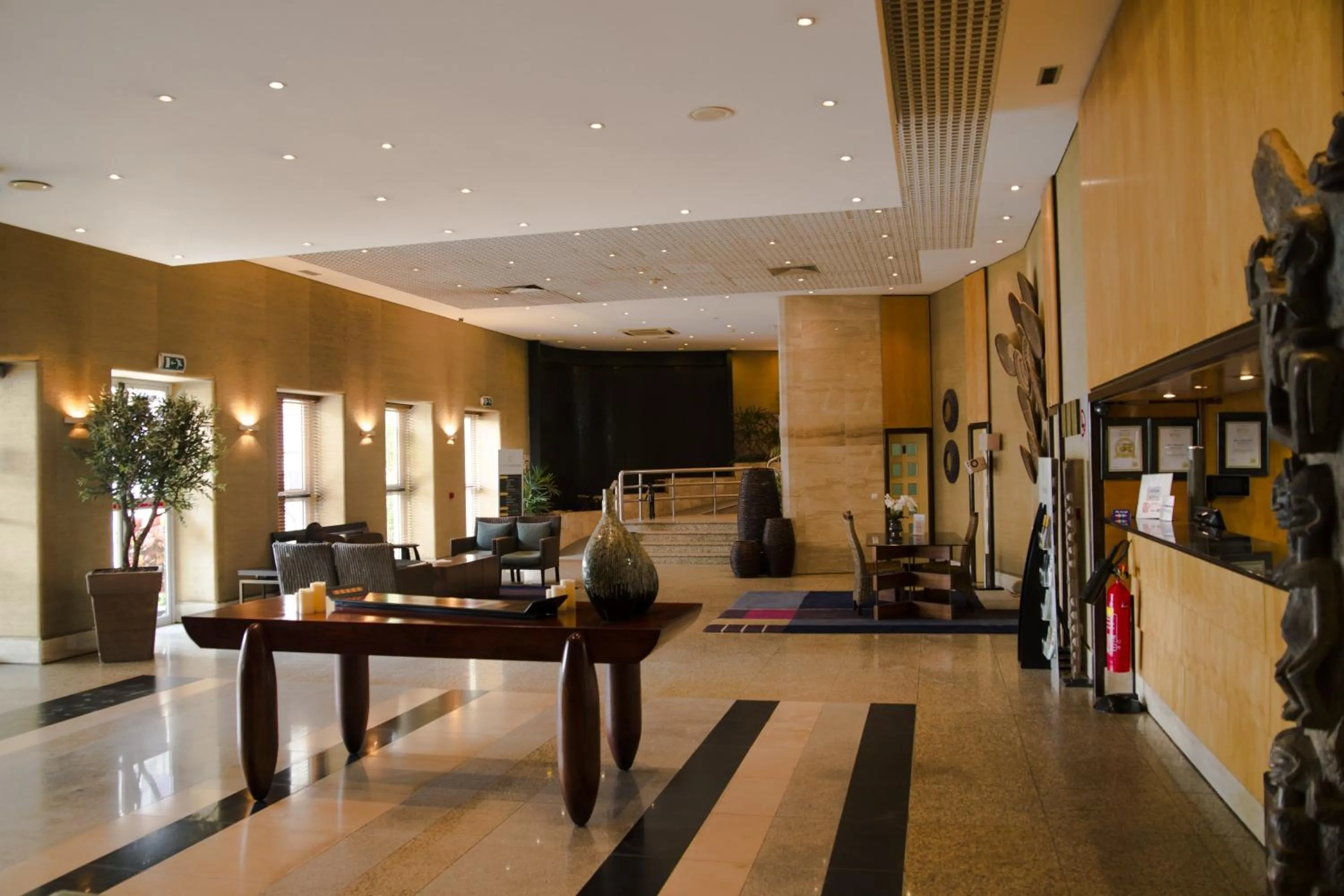 Lobby or reception in Hotel Continental Luanda