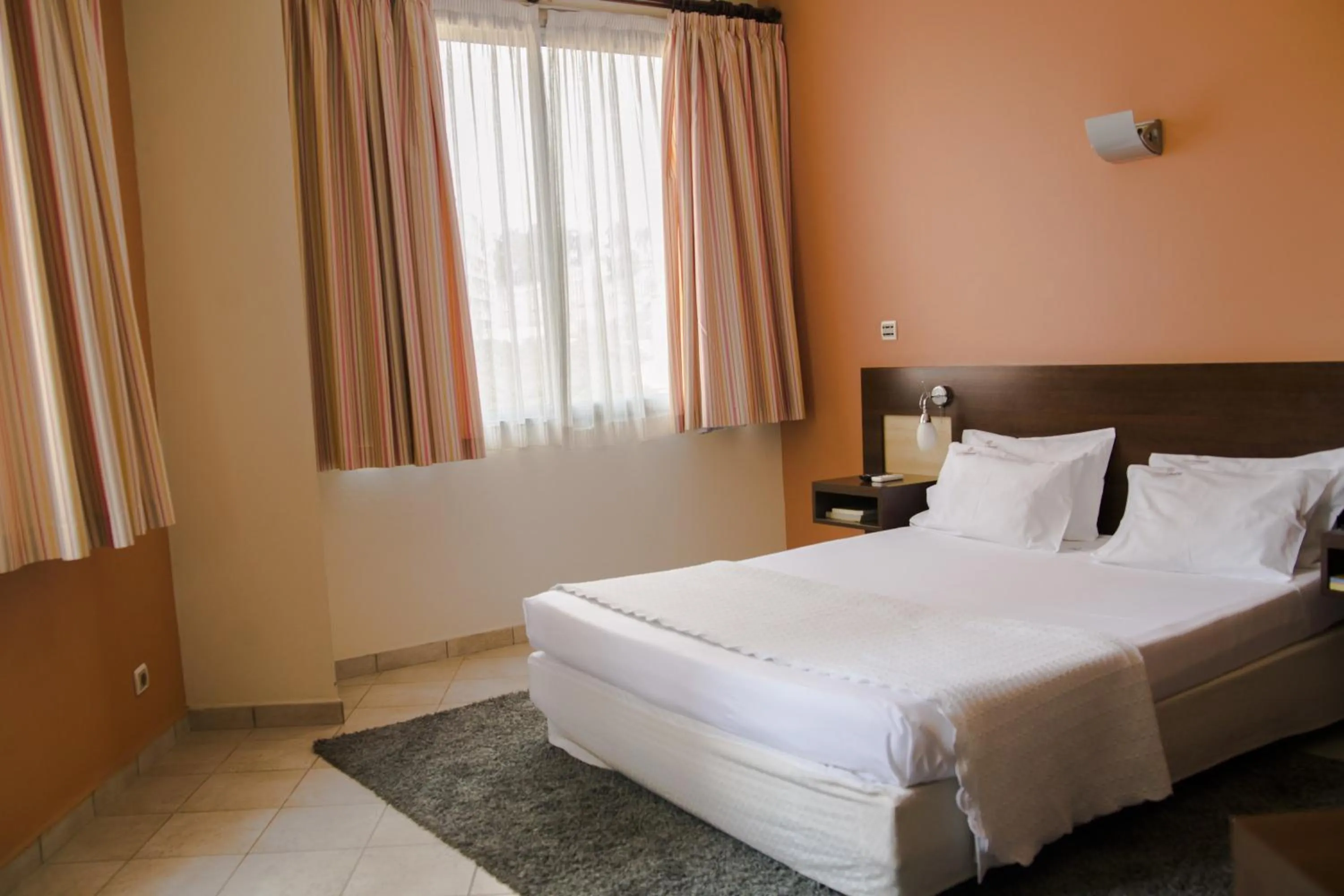 Decorative detail, Bed in Hotel Continental Luanda