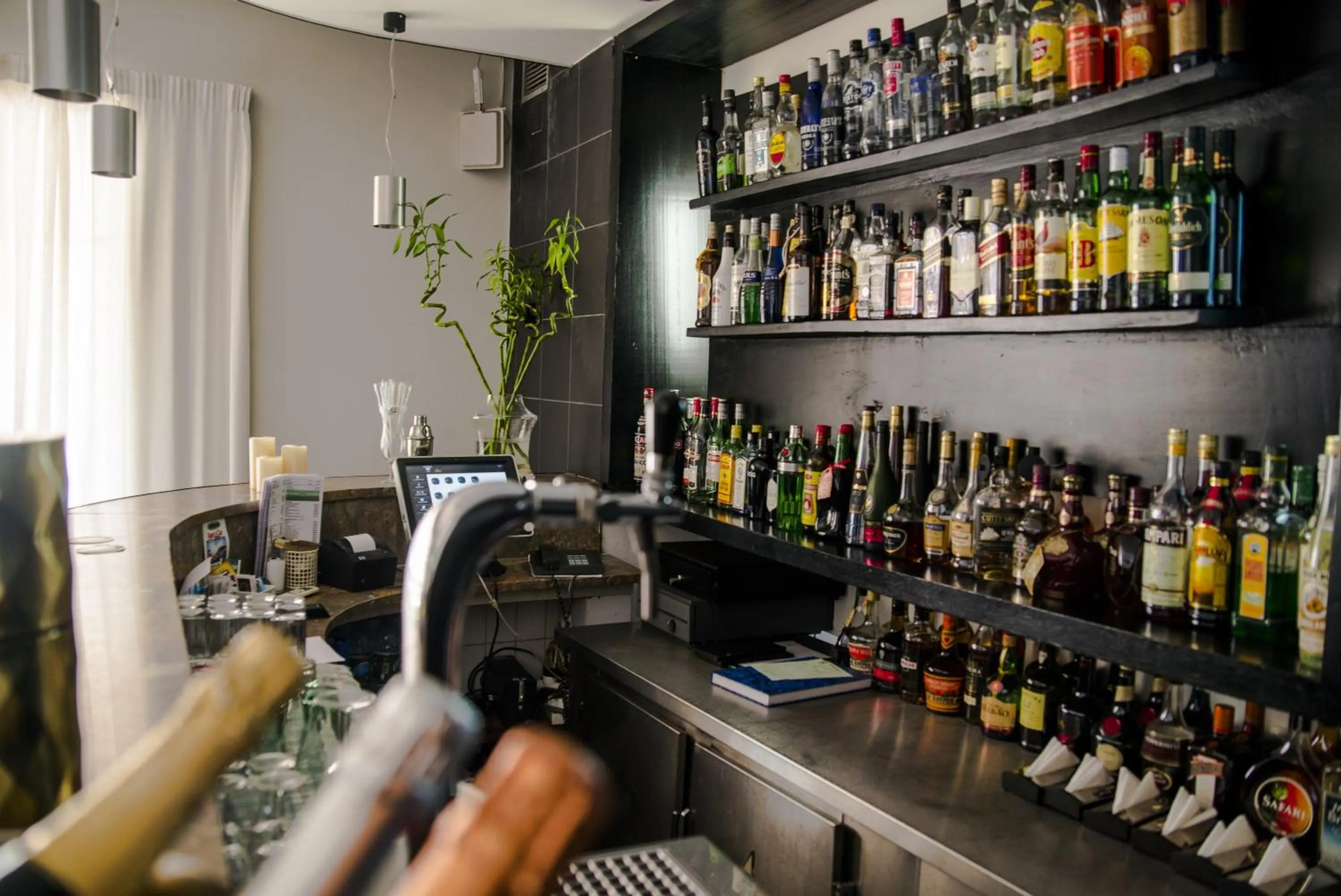 Alcoholic drinks in Hotel Continental Luanda