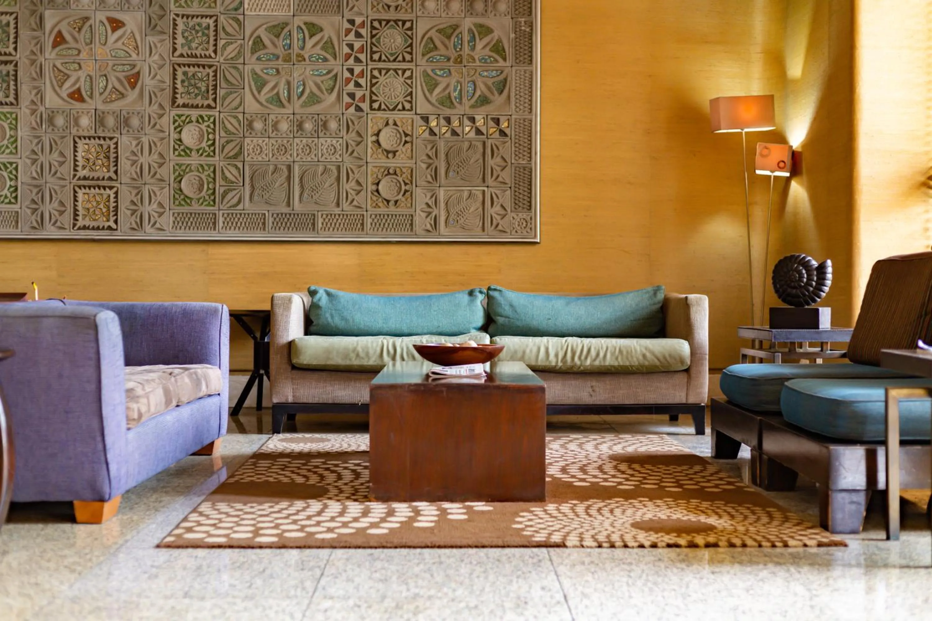 Living room in Hotel Continental Luanda