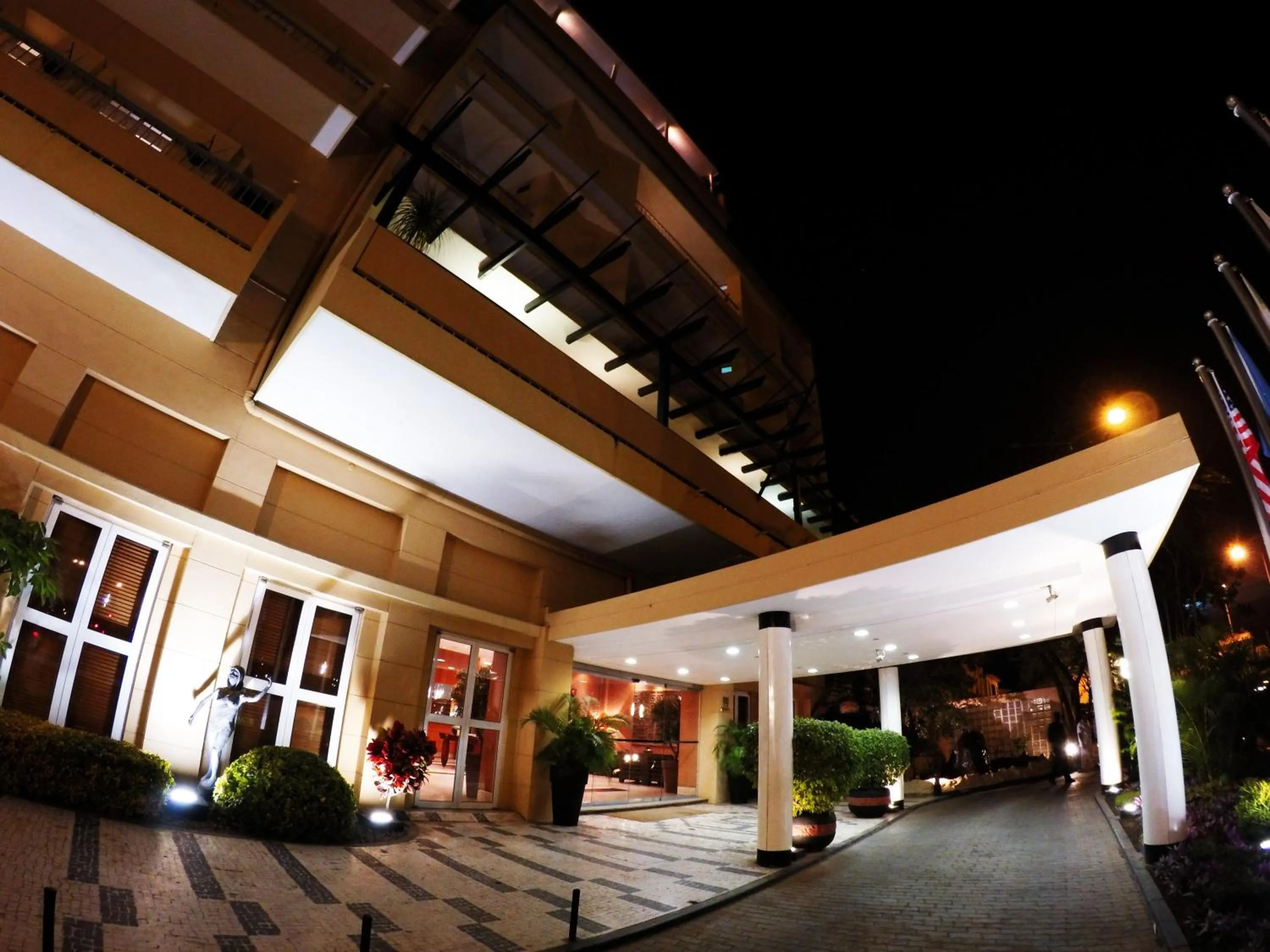 Street view in Hotel Continental Luanda