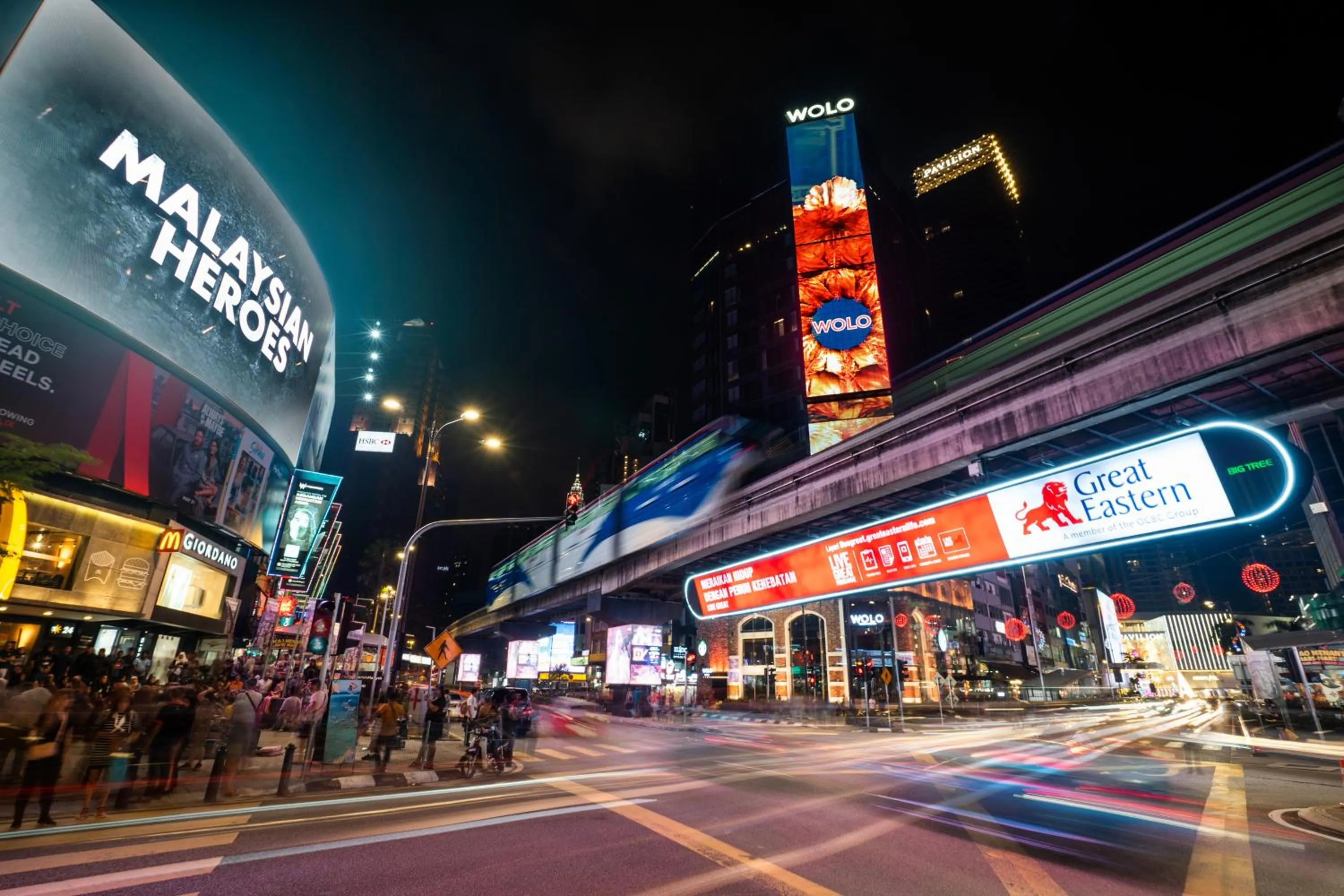 Nearby landmark in WOLO Kuala Lumpur