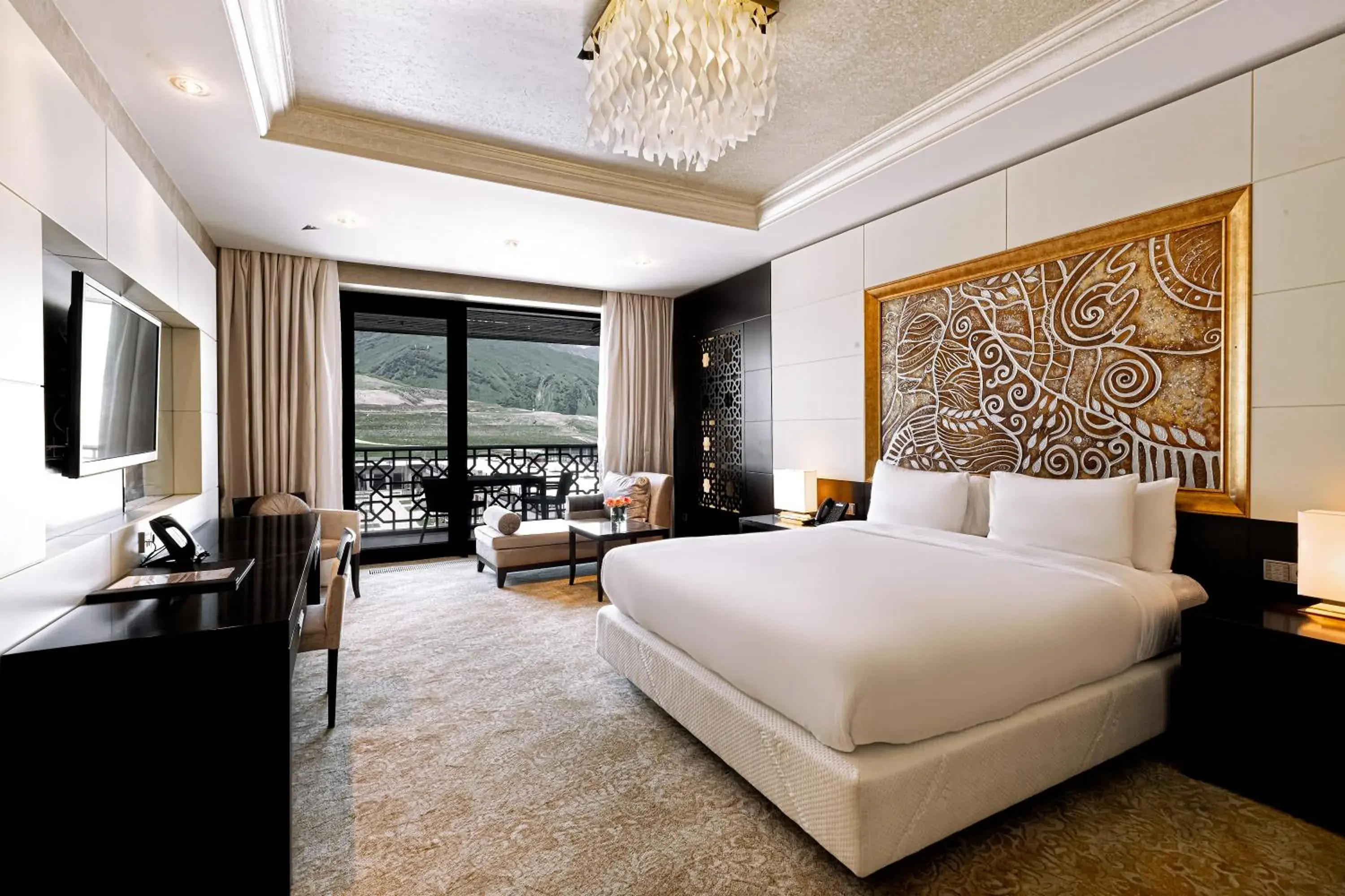 Deluxe King Room with Mountain View in Shahdag Hotel & Spa Deluxe King Room with Mountain View in Shahdag Hotel & Spa