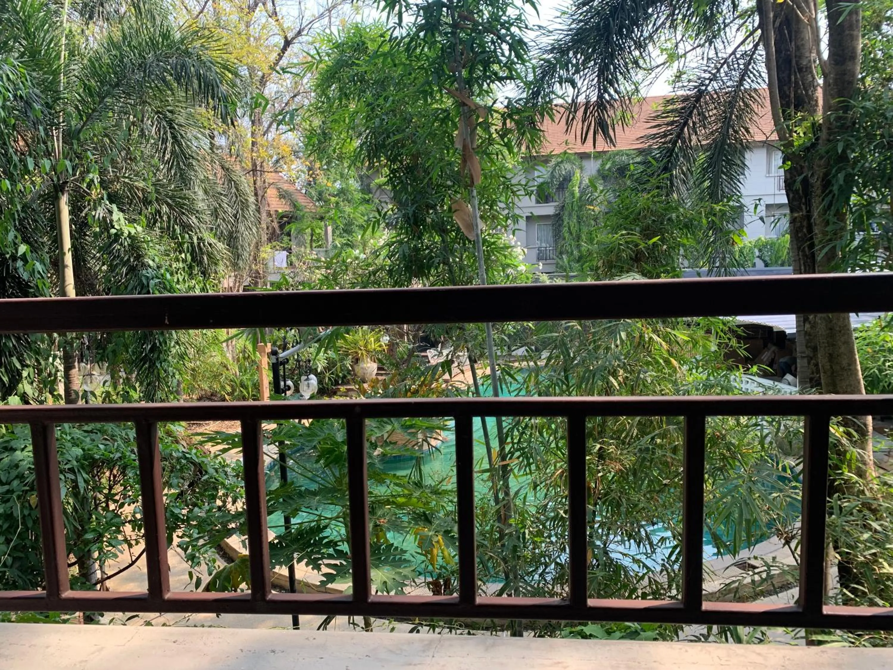Garden view in Oun Hotel Bangkok
