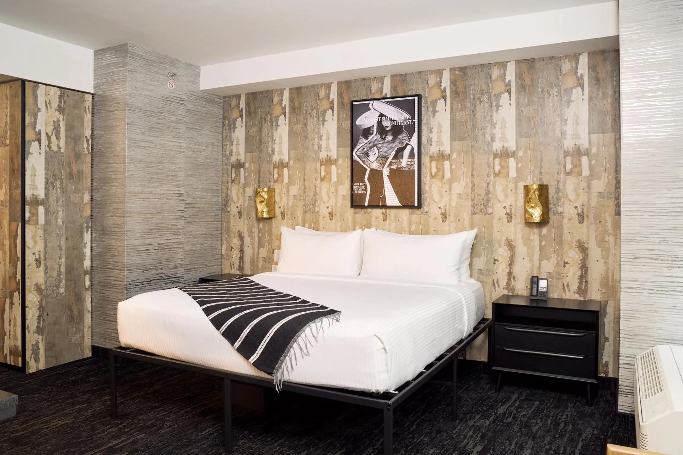 Bed in The FIDI Hotel