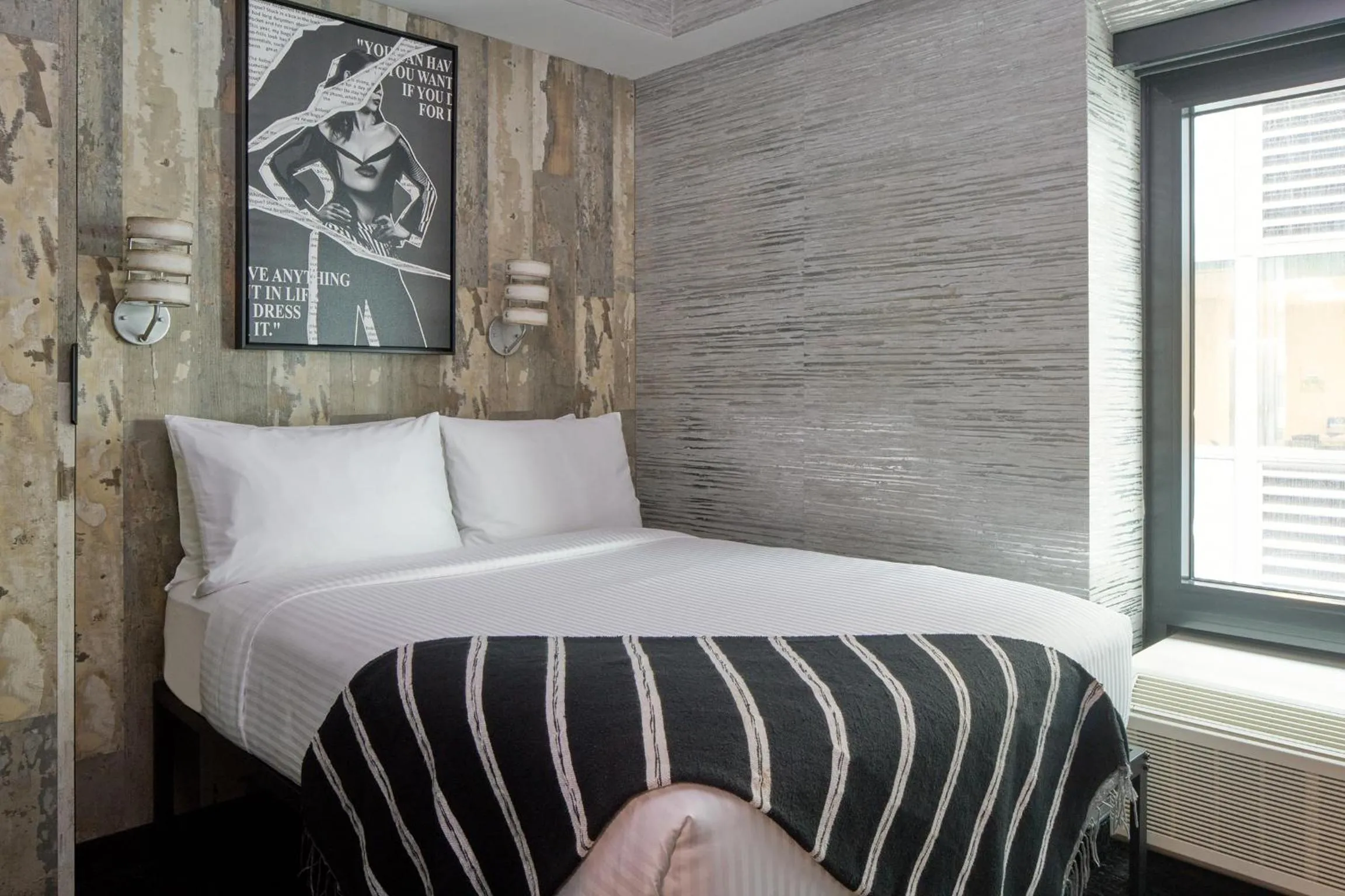 Bed in The FIDI Hotel