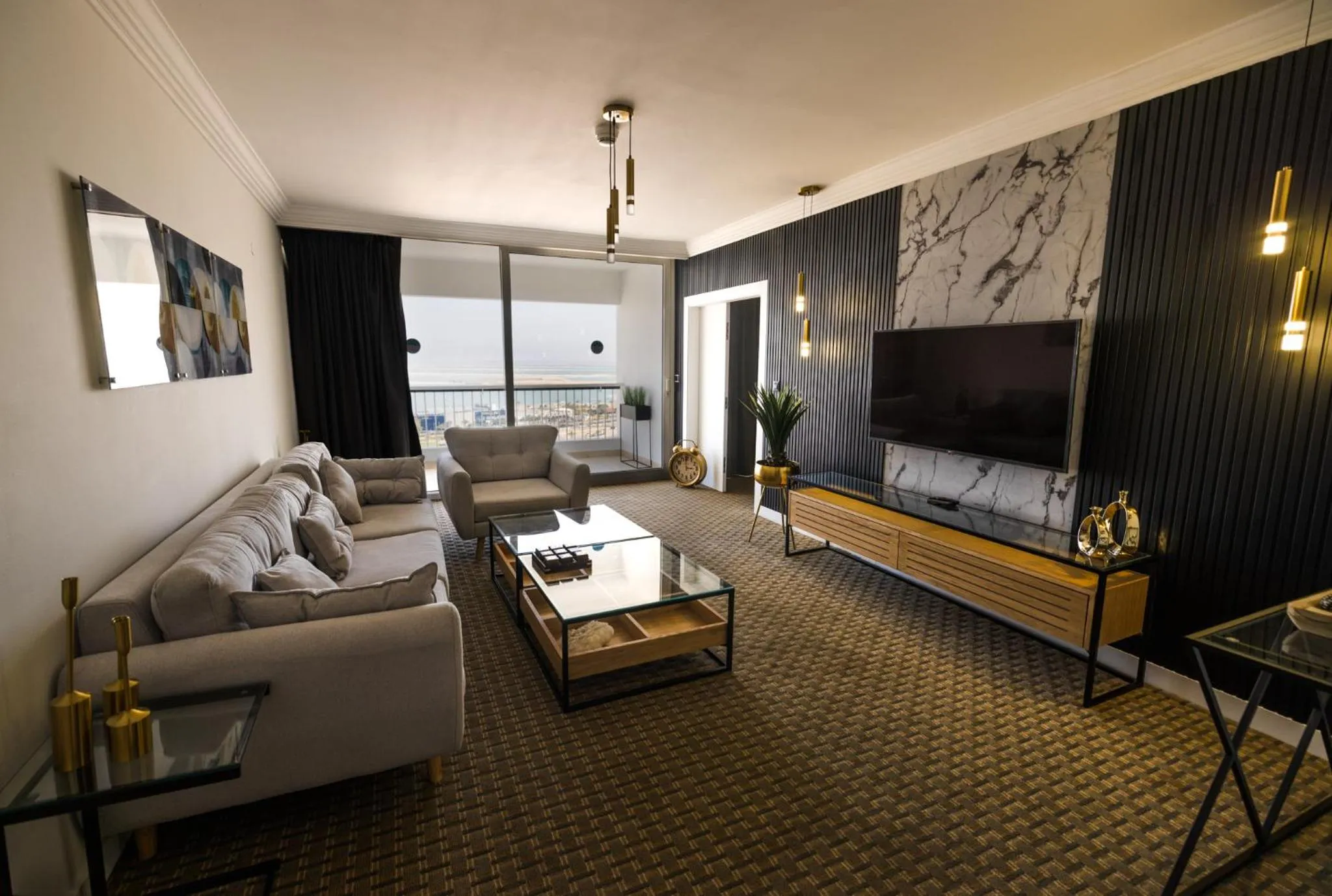 Living room in David Dead Sea Resort & Spa