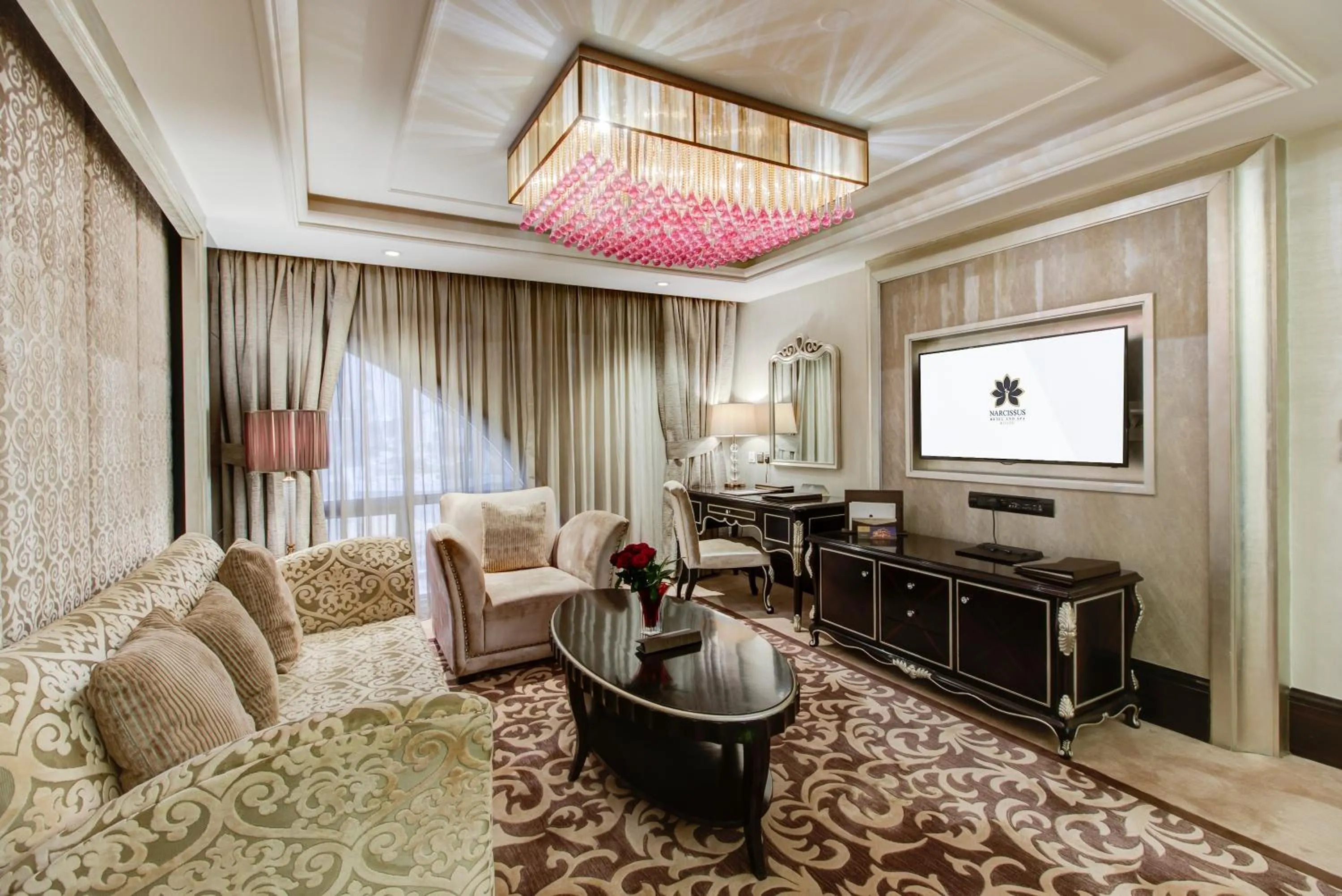 TV and multimedia in Narcissus Riyadh Hotel & Spa