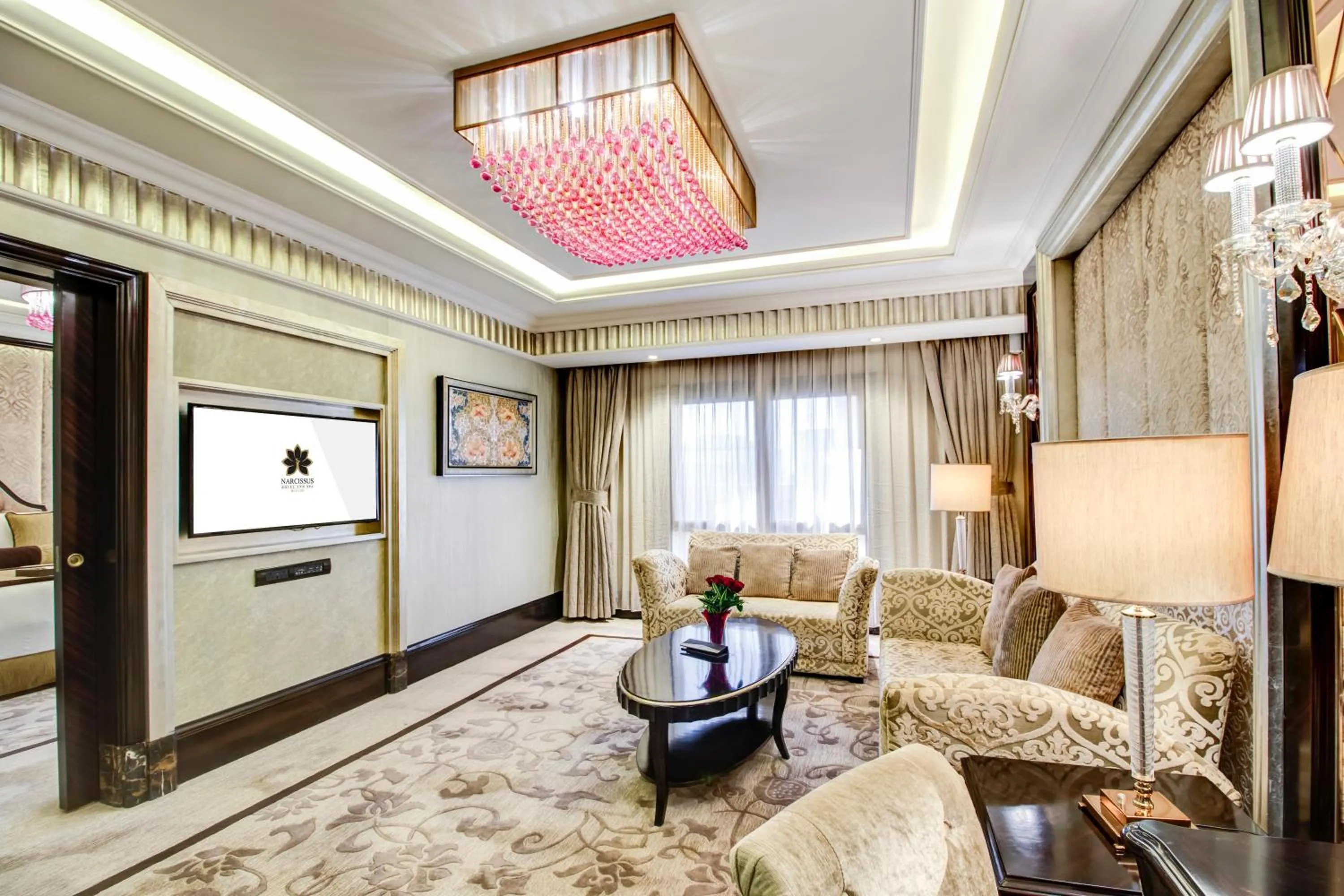 TV and multimedia in Narcissus Riyadh Hotel & Spa