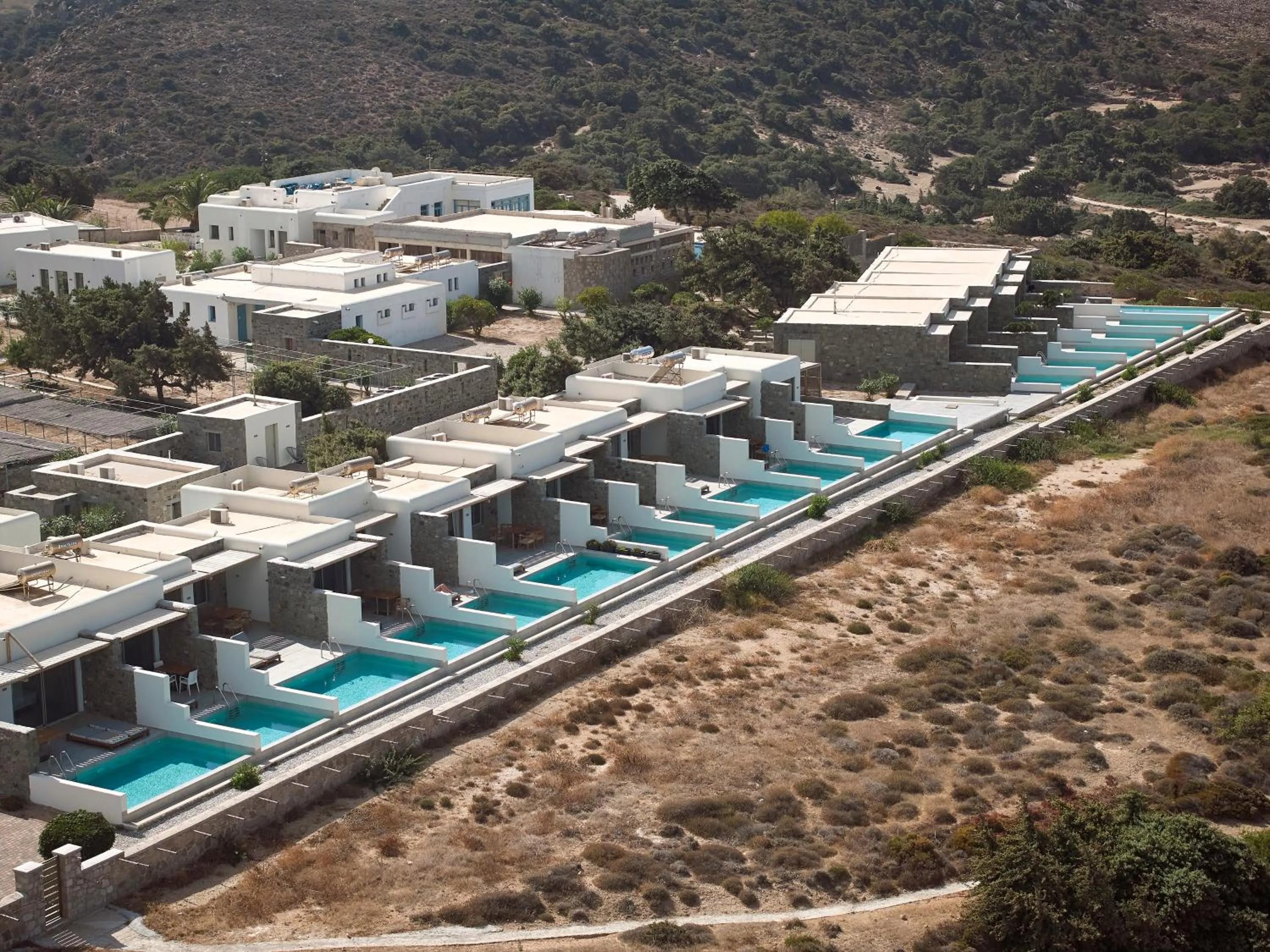 Property building in Hotel Milos Sea Resort