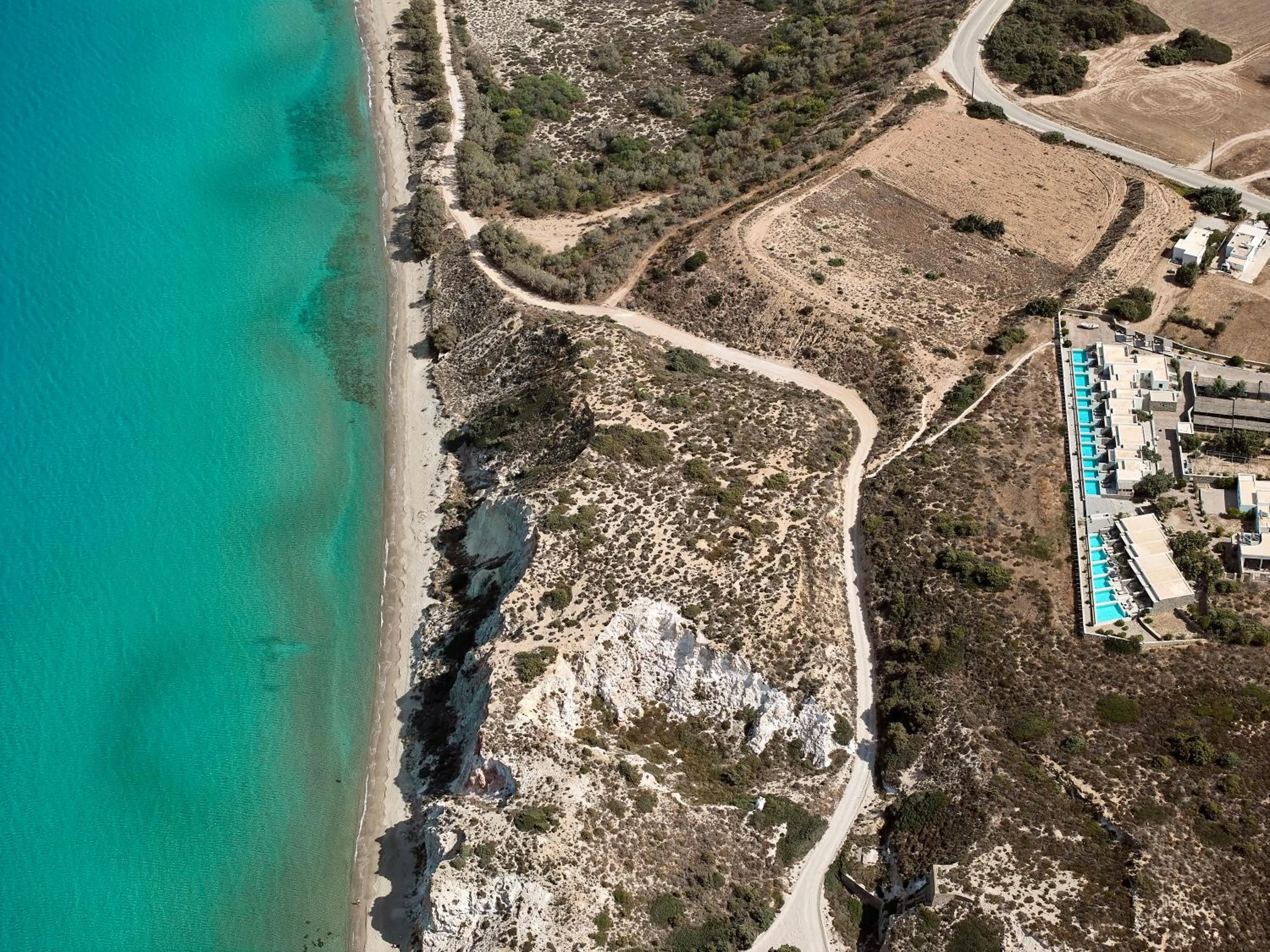 Bird's eye view in Hotel Milos Sea Resort