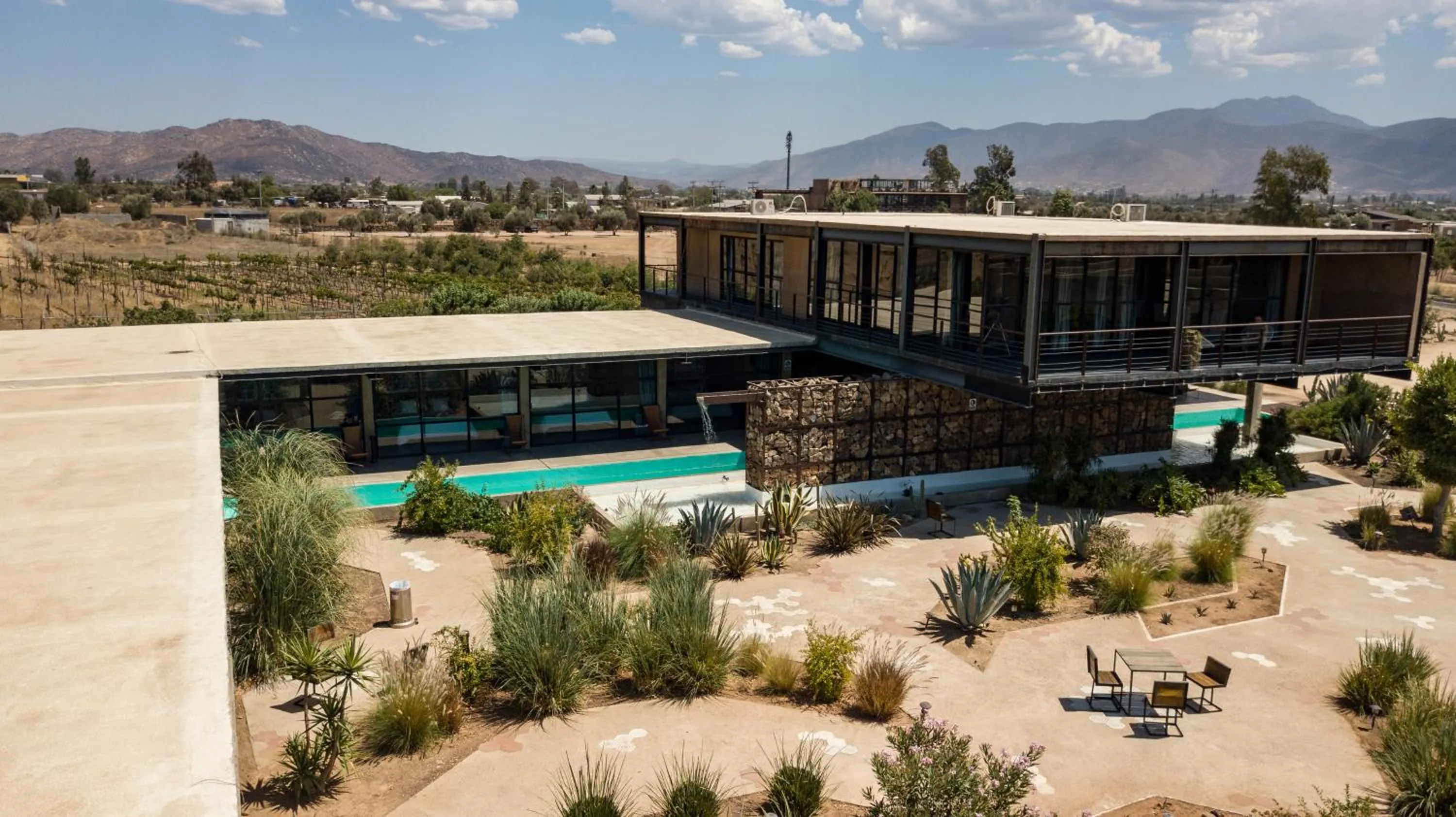 Property building in Hotel Los Amantes Valle de Guadalupe