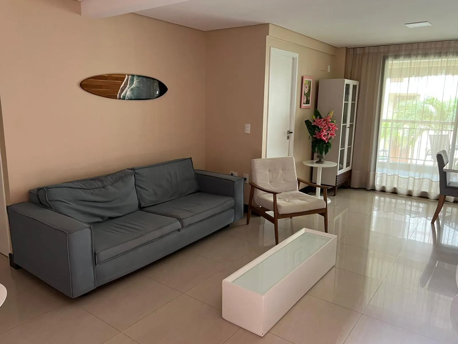 Living room in Manhattan Beach Riviera