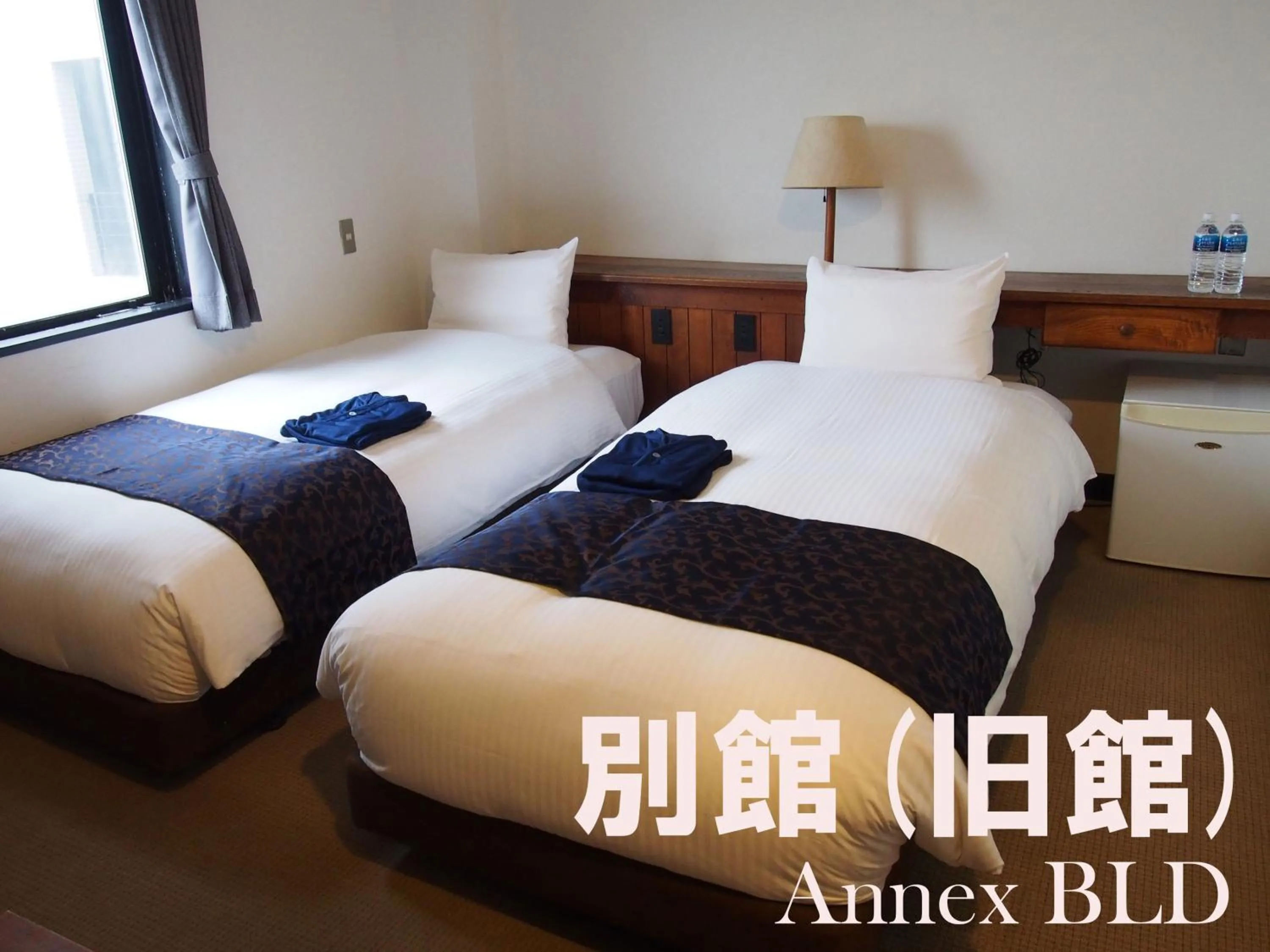 Photo of the whole room, Bed in LC Goryokaku Hotel