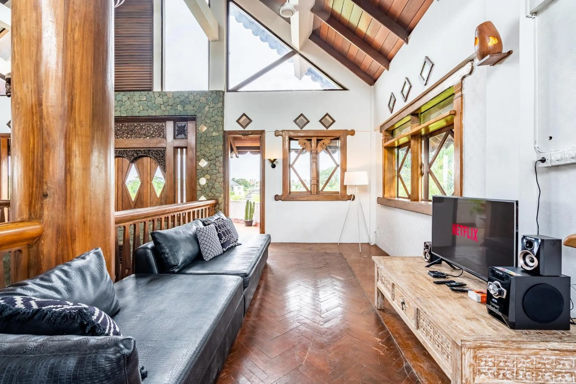 Living room in Villa Canggu Hearts