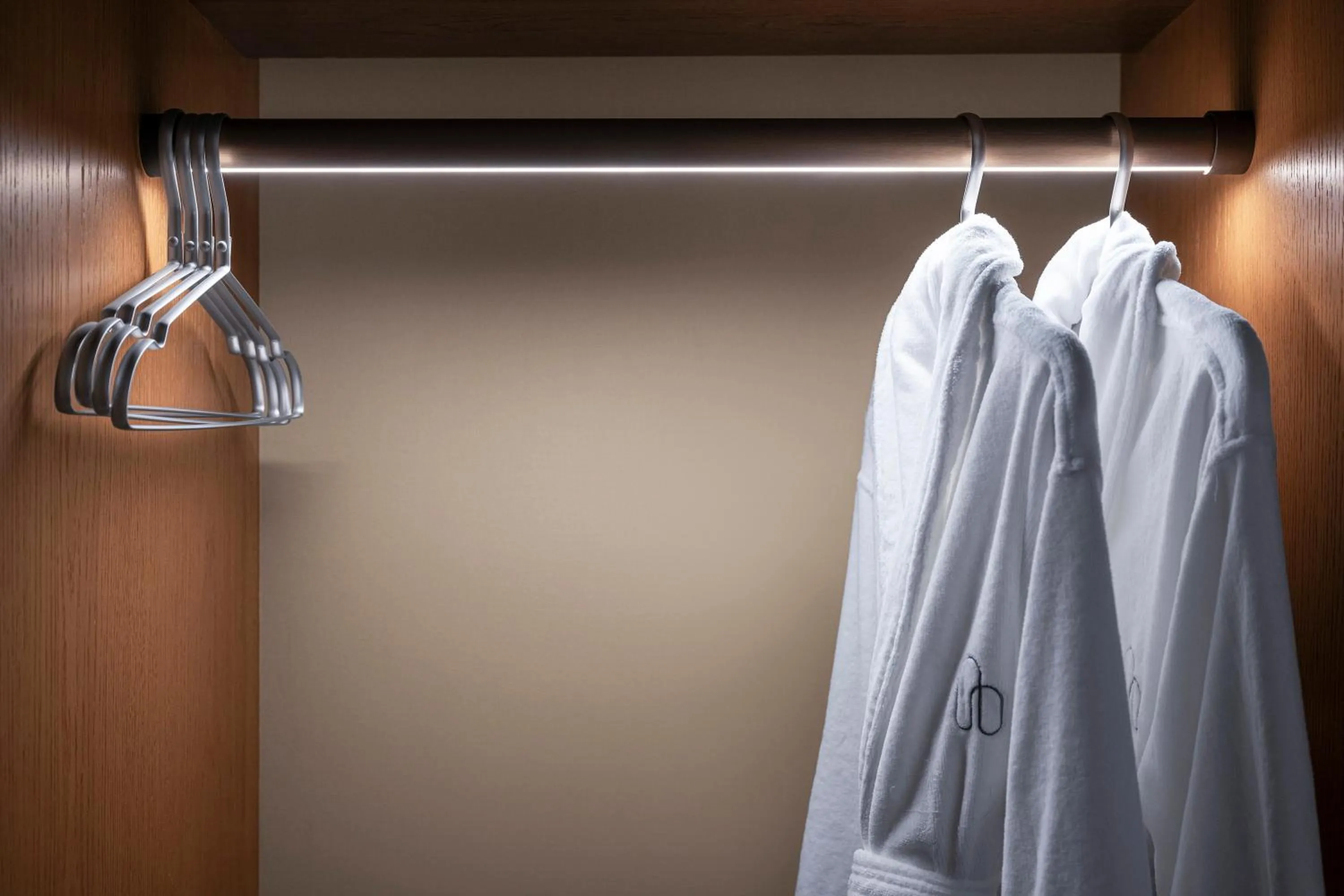 wardrobe in Humble Boutique Hotel